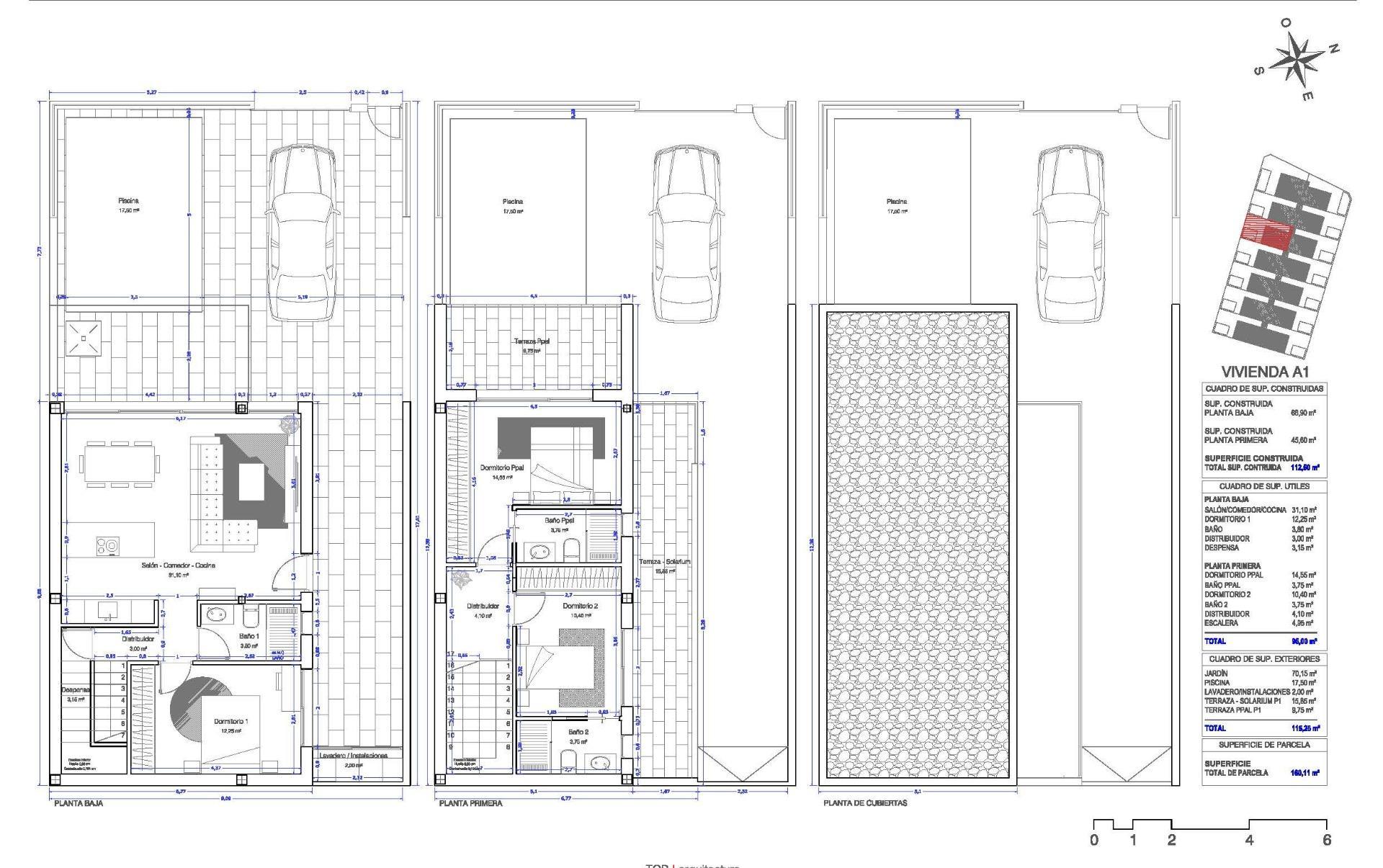 Venta de villa en San Pedro del Pinatar