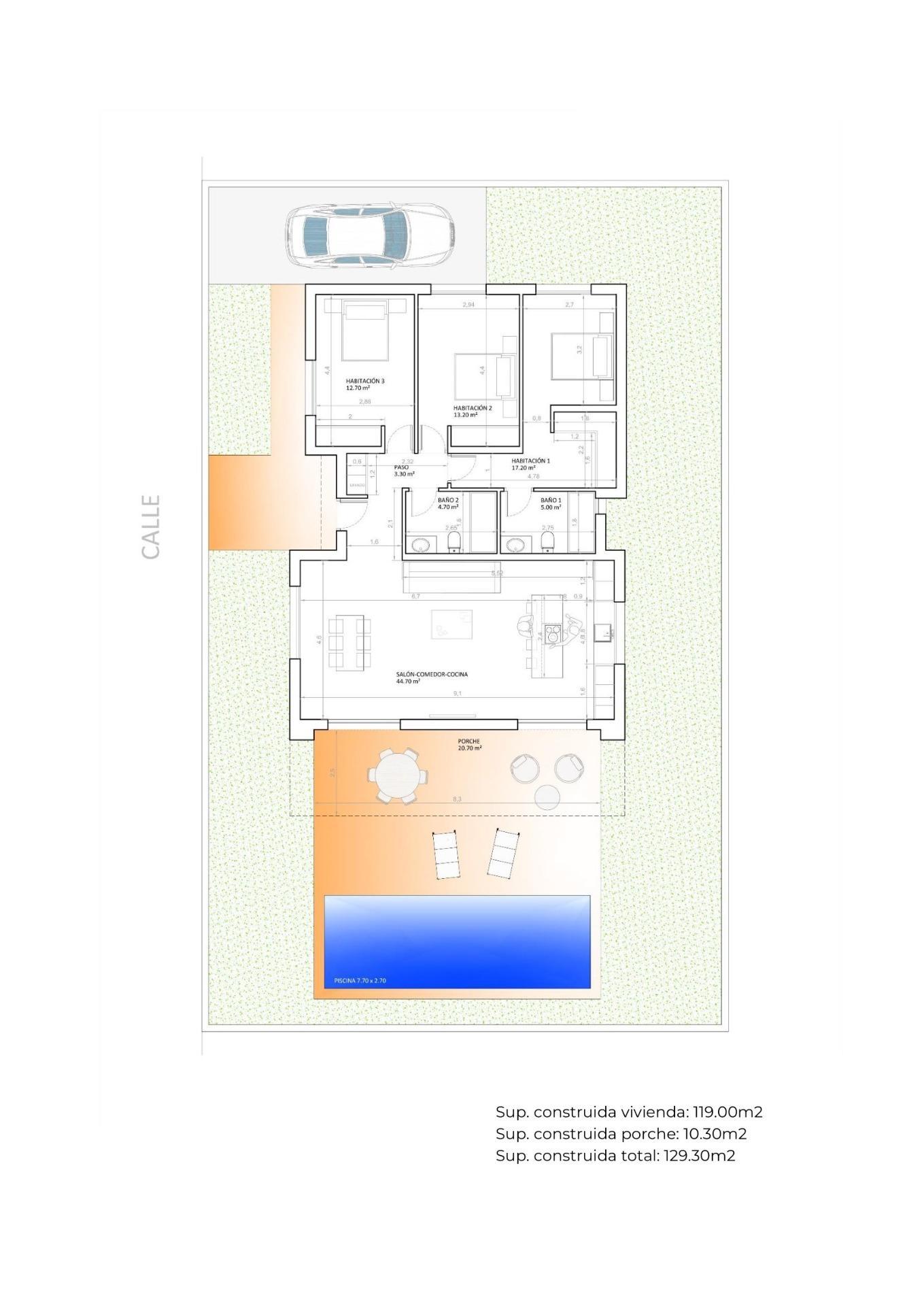 Venta de villa en Monforte del Cid