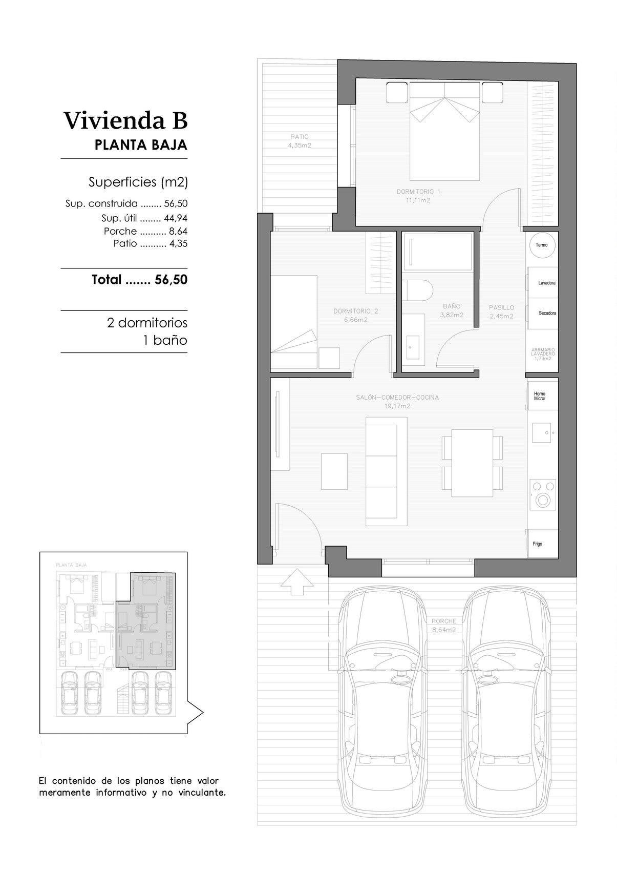 Venta de apartamento en Benejúzar