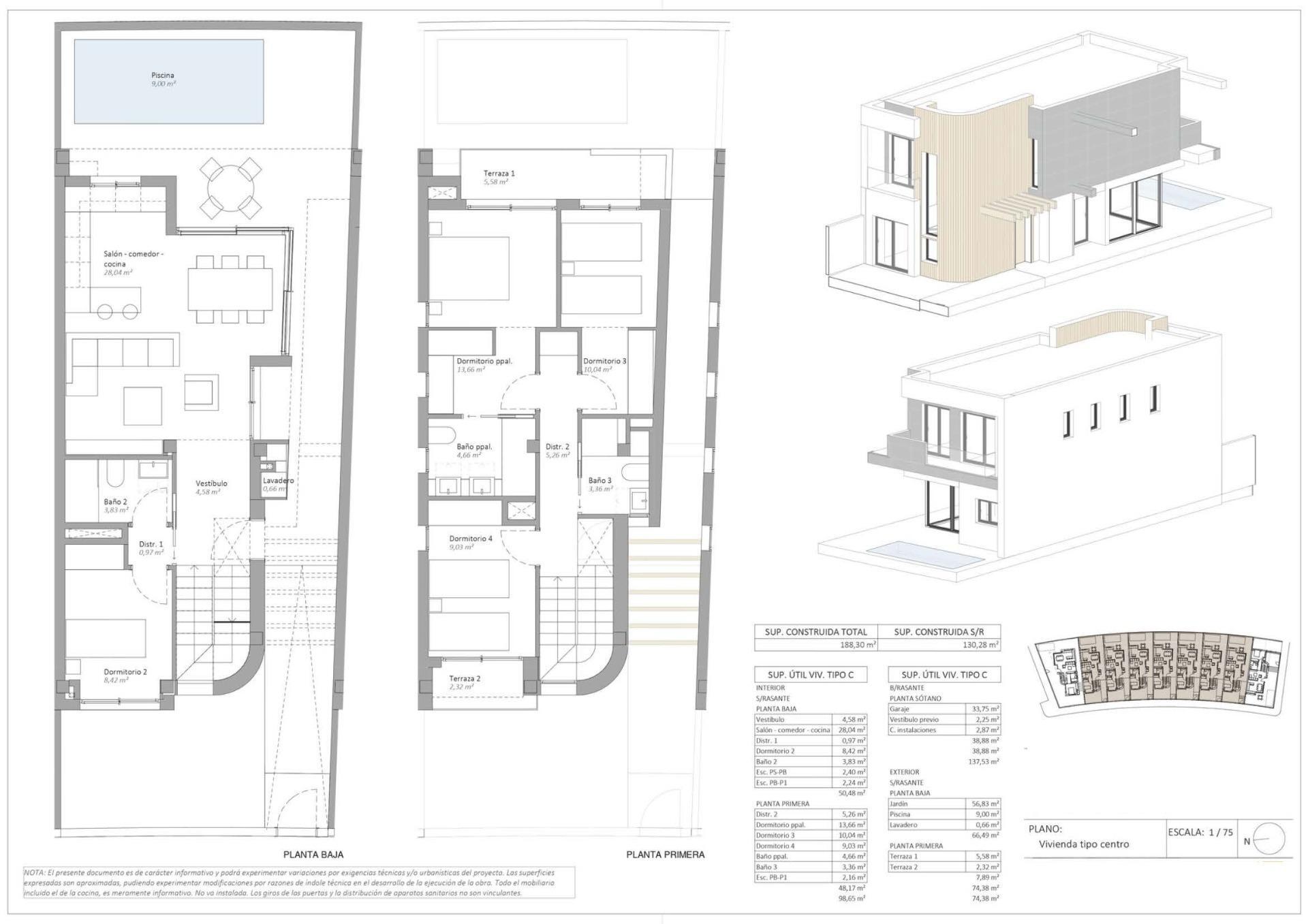 Venta de villa en Aguilas
