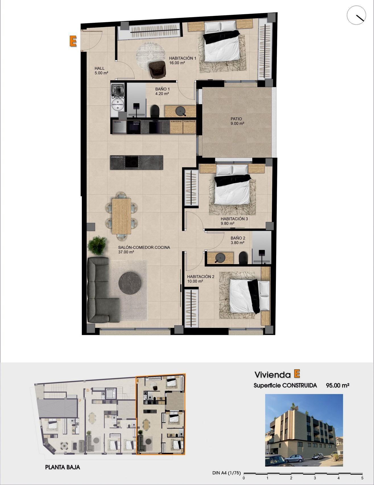 Venta de apartamento en Catral