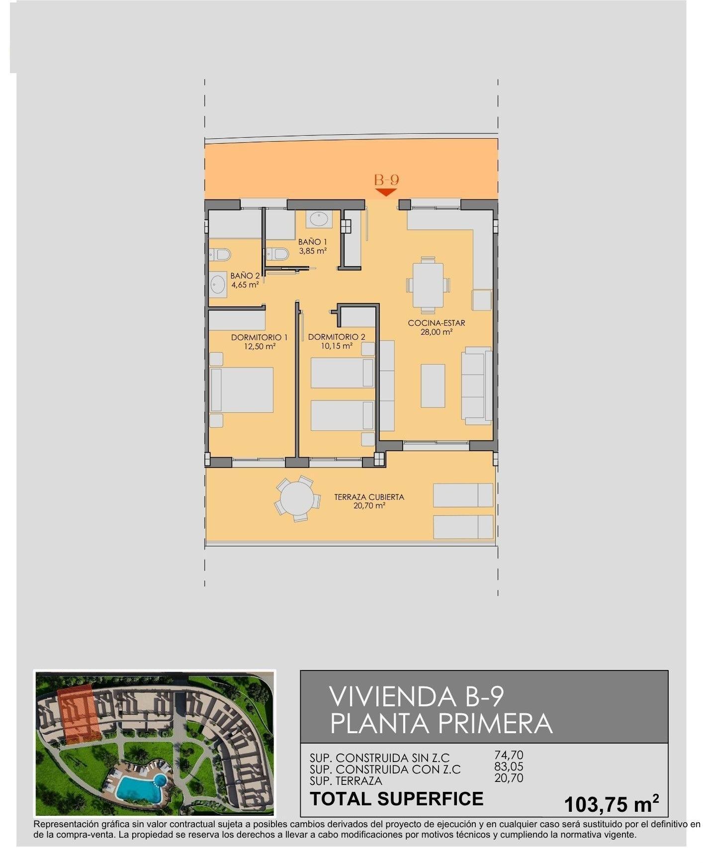 Venta de apartamento en Los Alcazares