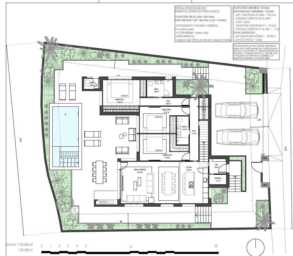 Venta de villa en Torre Pacheco