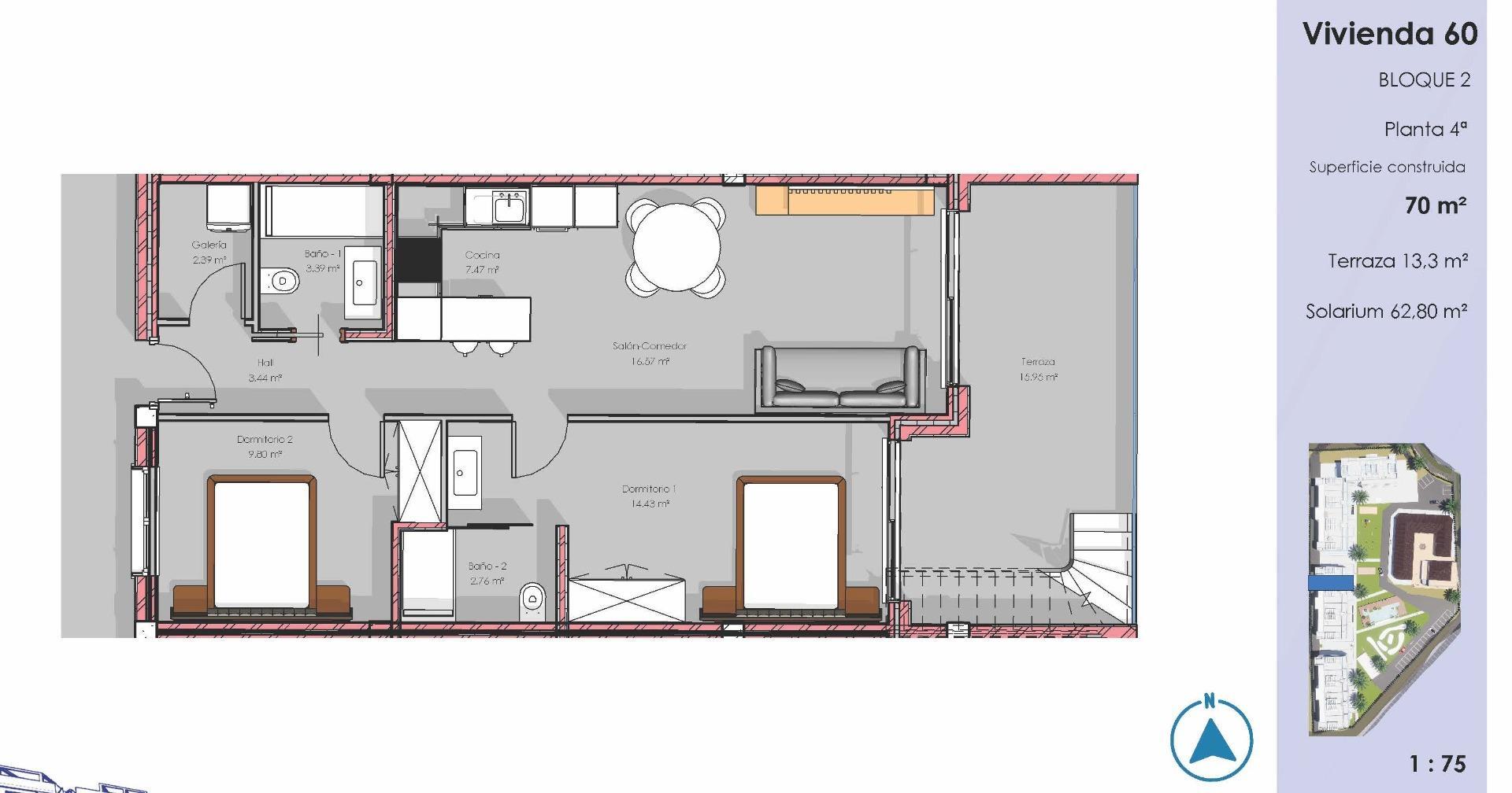 Venta de Ático en Guardamar del Segura