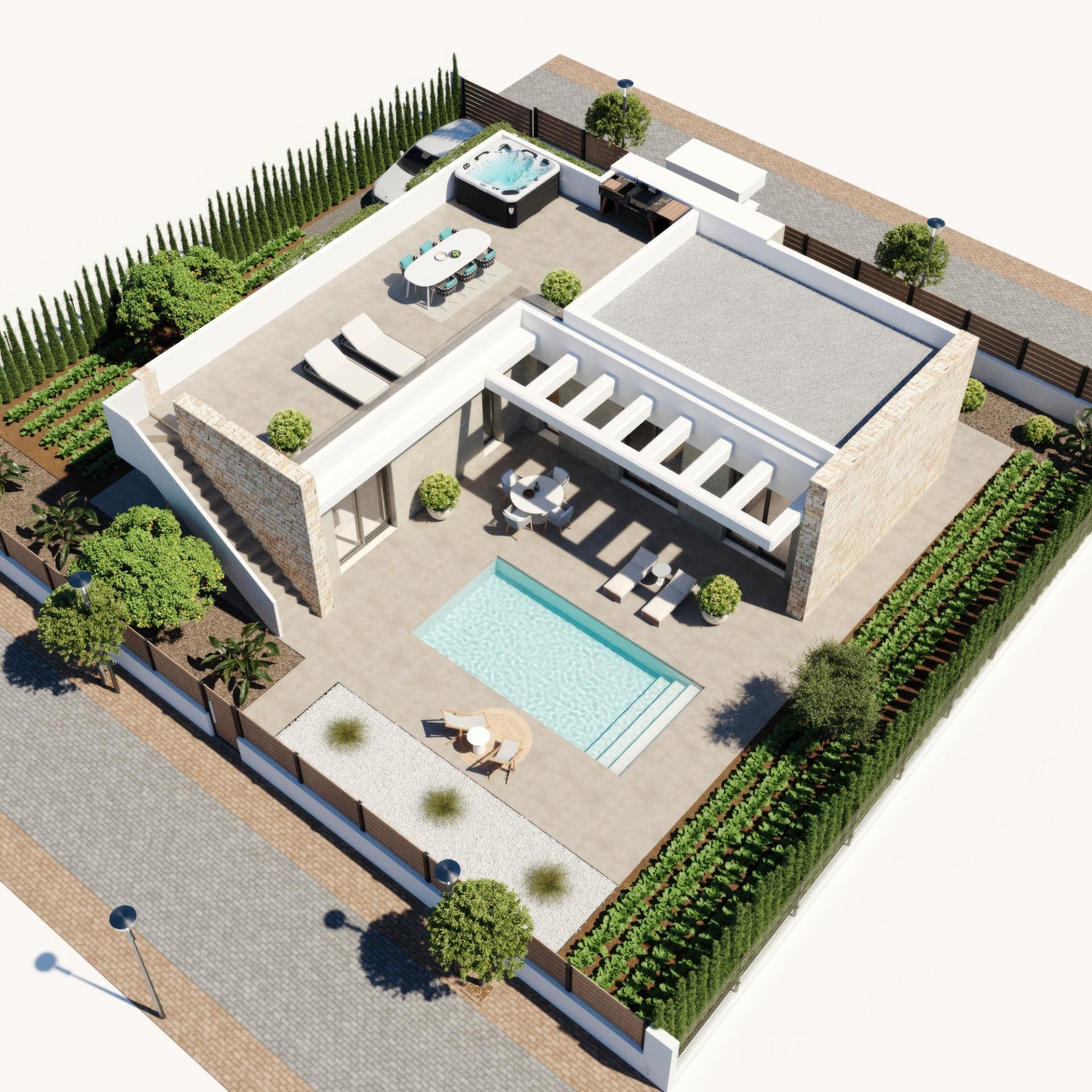 Venta de villa en Fuente Álamo de Murcia