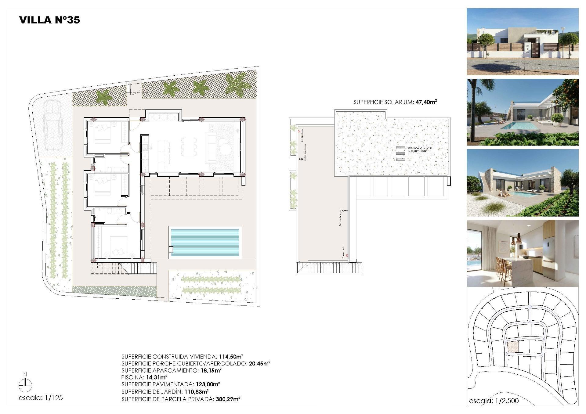 Venta de villa en Fuente Álamo de Murcia