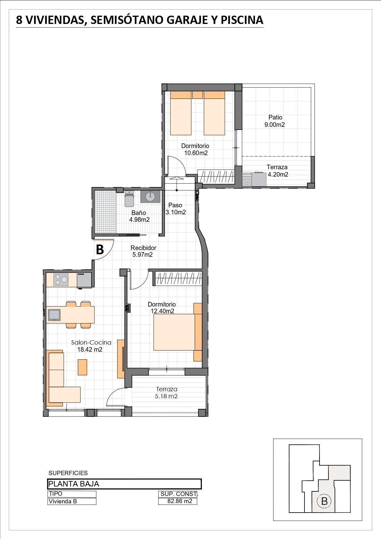 Venta de apartamento en San Pedro del Pinatar