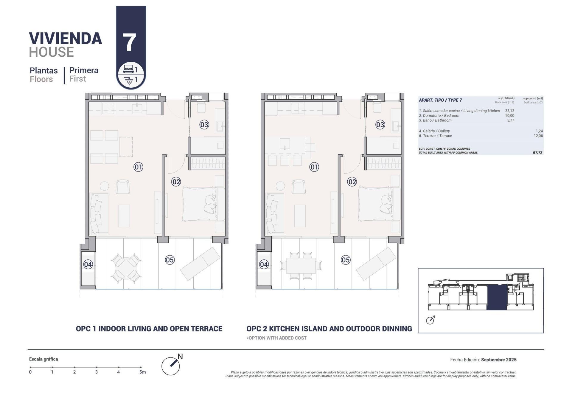 Venta de apartamento en Villajoyosa