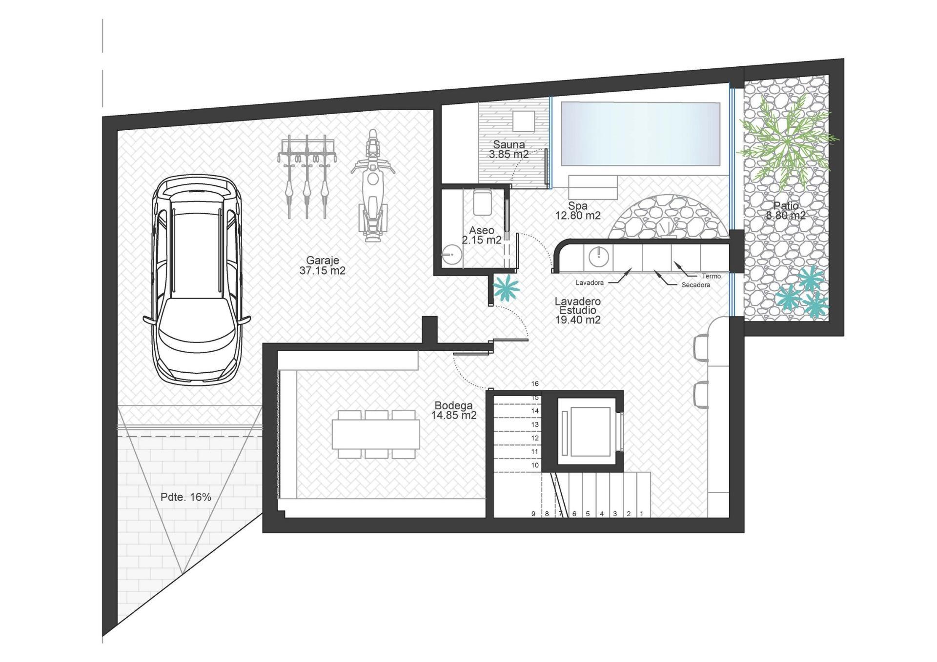 Venta de villa en Cabo de Palos