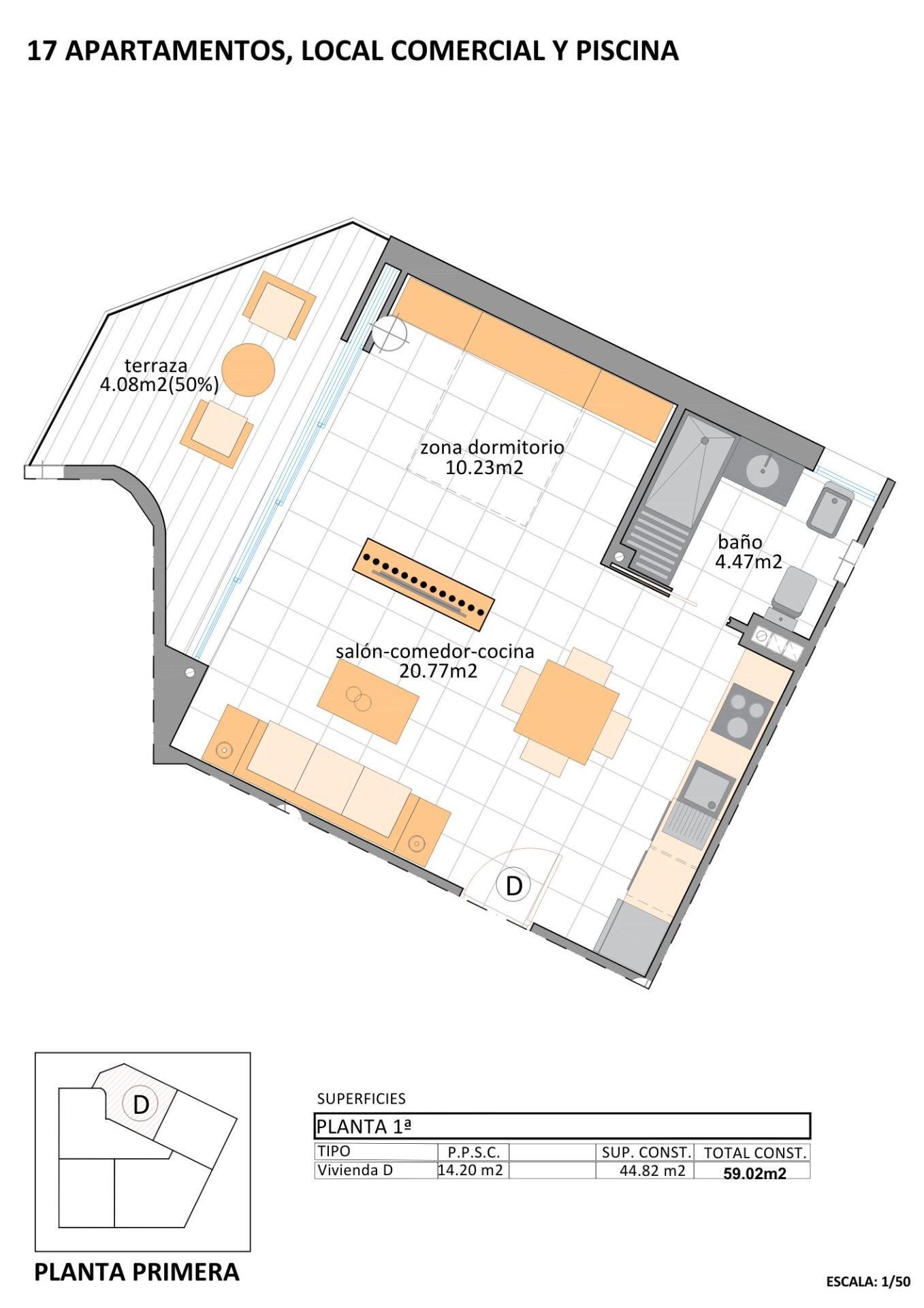 Venta de apartamento en San Pedro del Pinatar