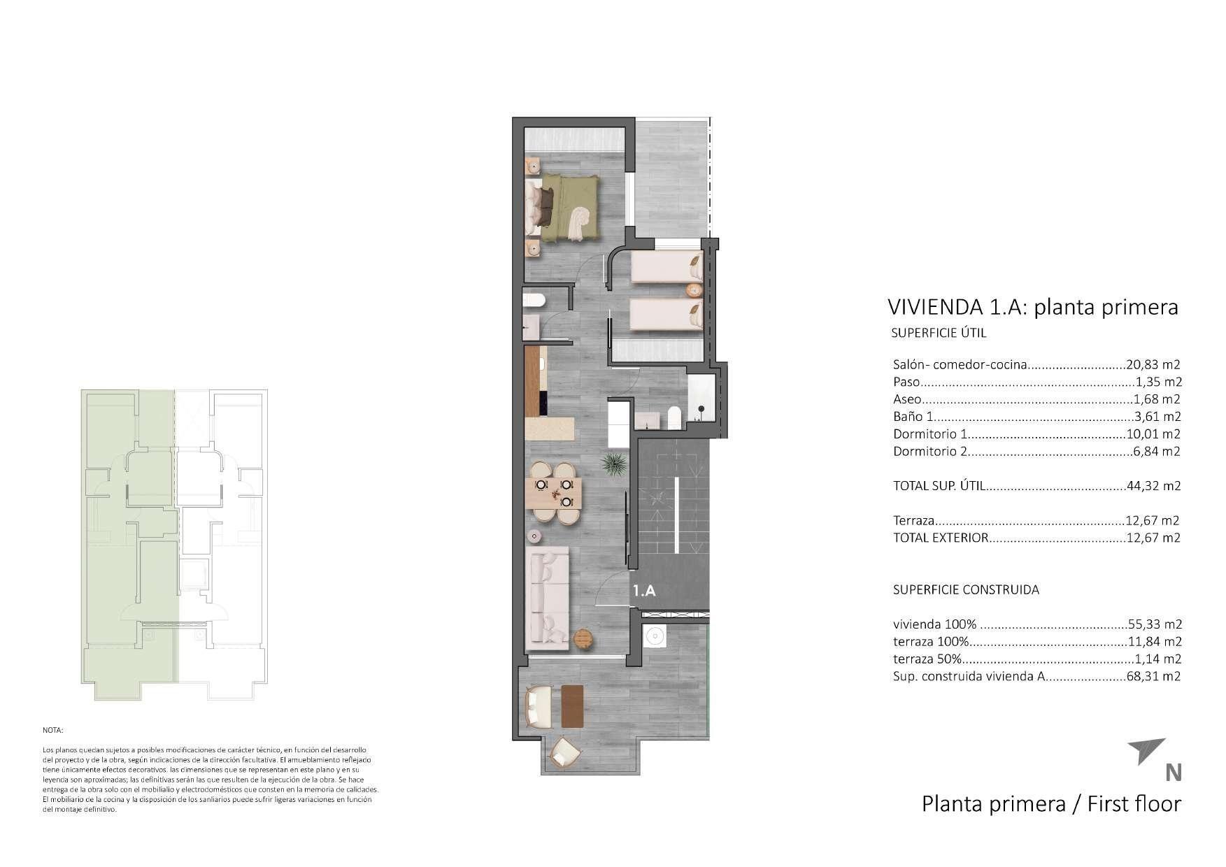 Venta de apartamento en Pilar de La Horadada