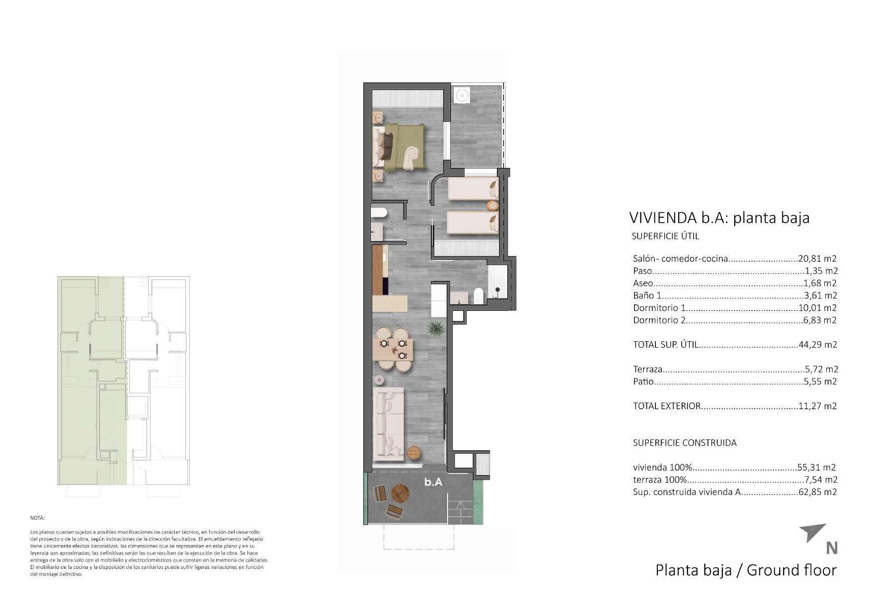 Venta de apartamento en Pilar de La Horadada