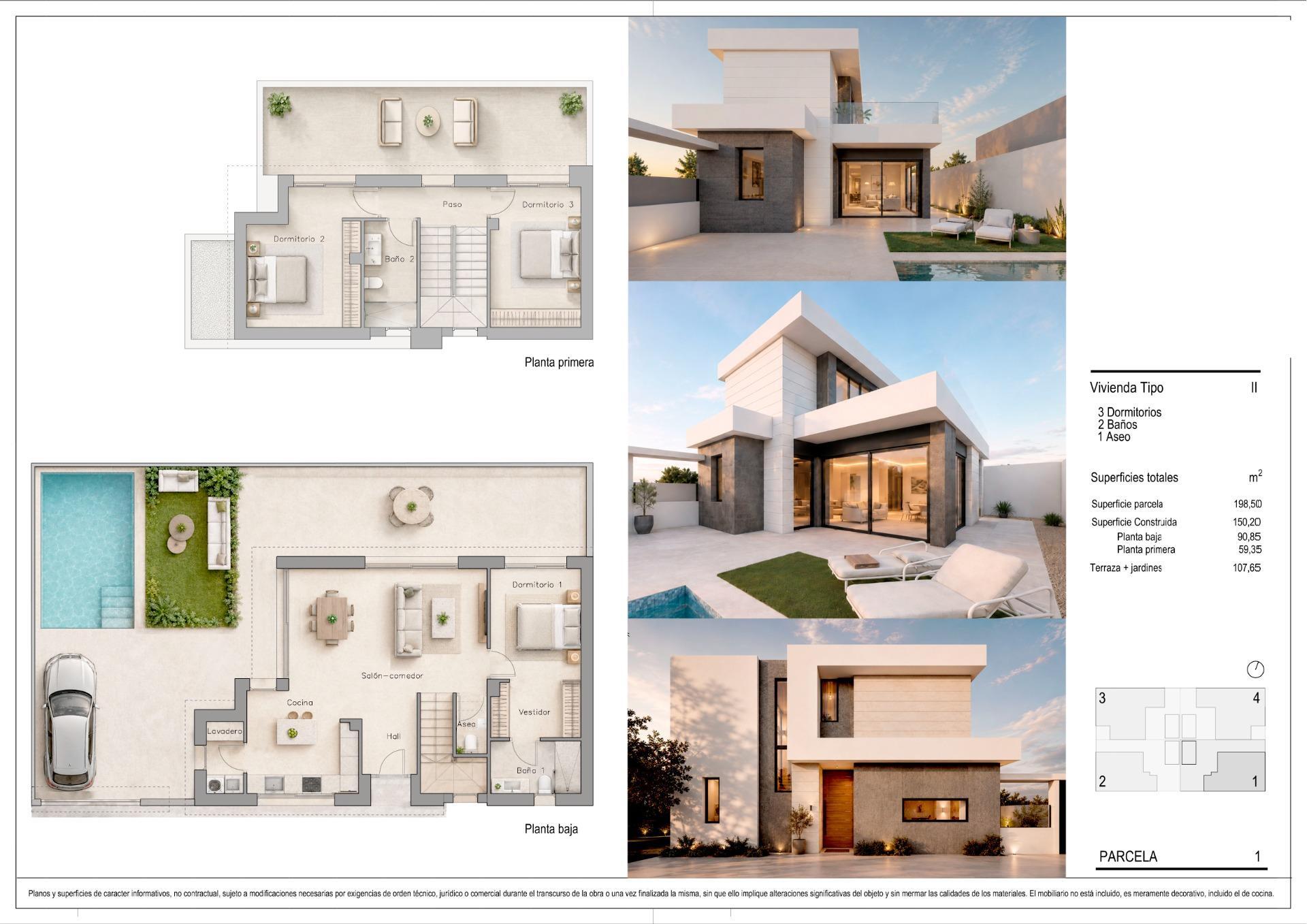 Venta de villa en Pilar de La Horadada
