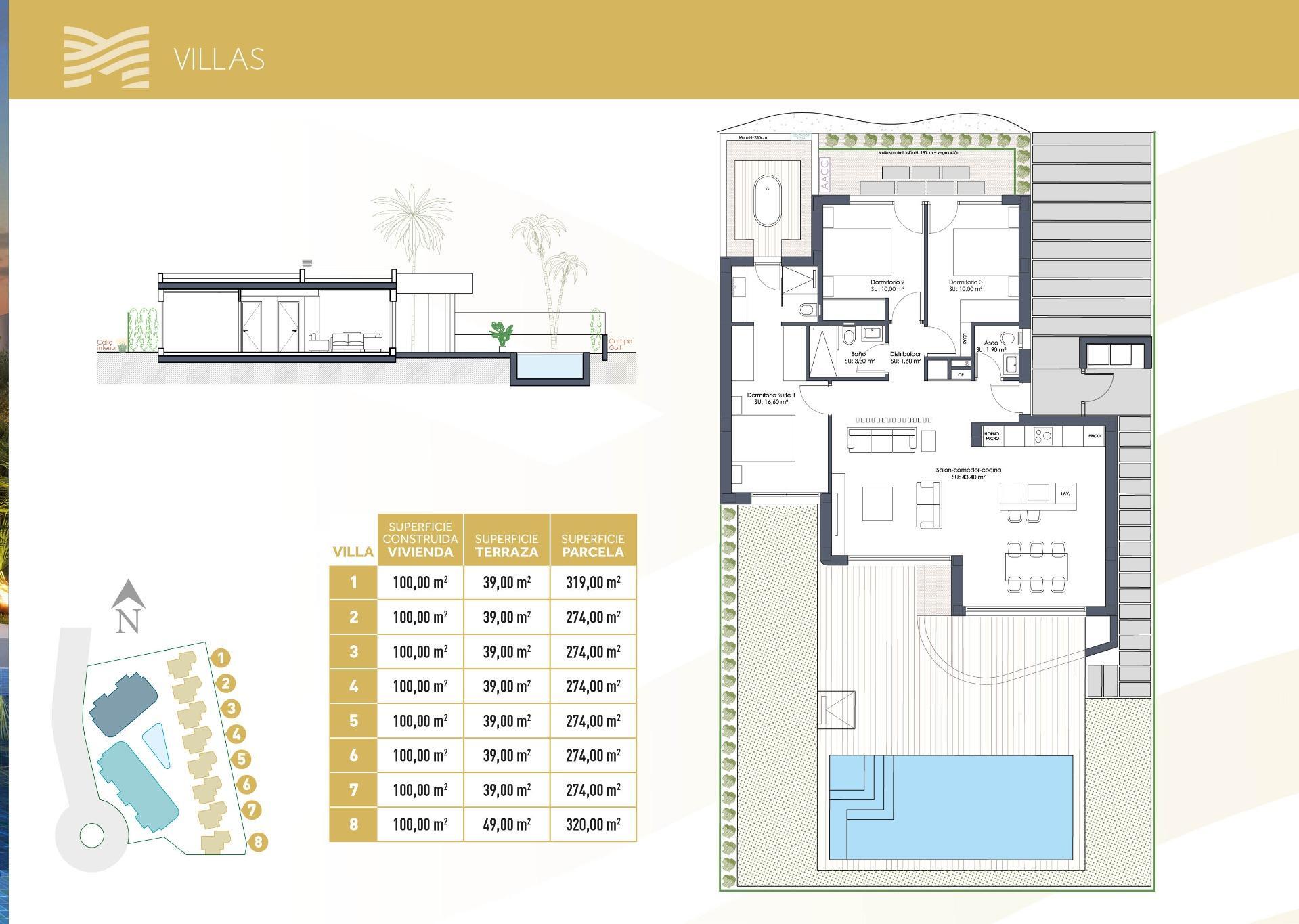 Venta de villa en Los Alcazares