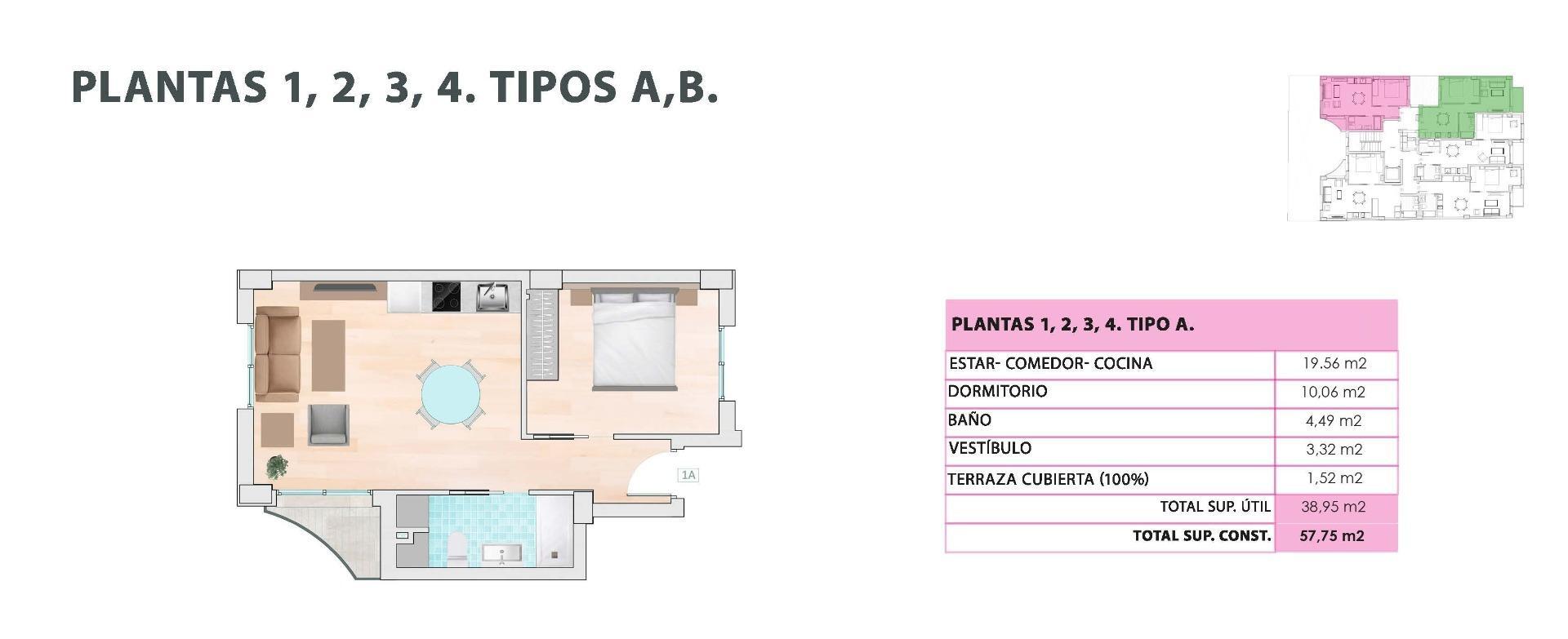 Venta de apartamento en Guardamar del Segura