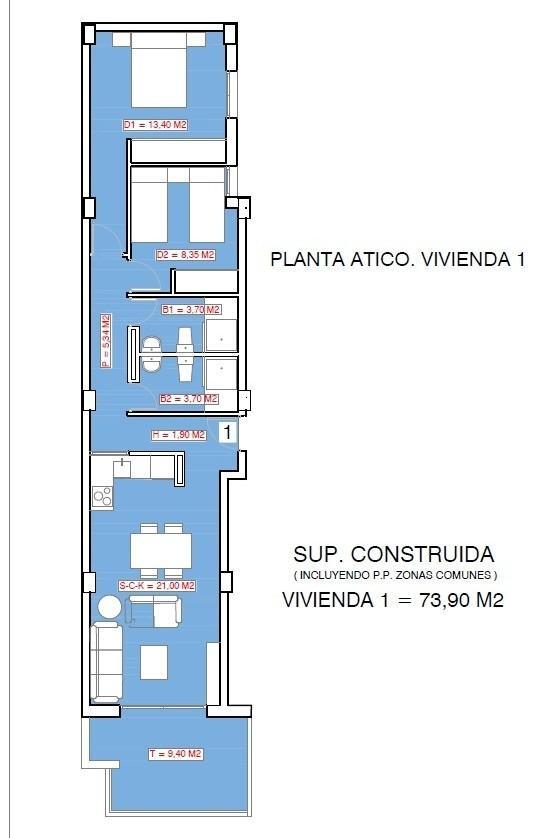 Venta de Ático en Torrevieja