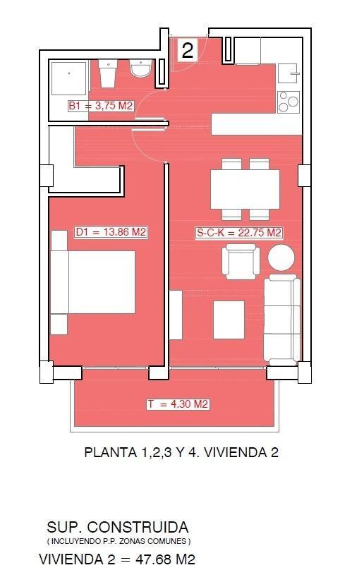 Venta de apartamento en Torrevieja