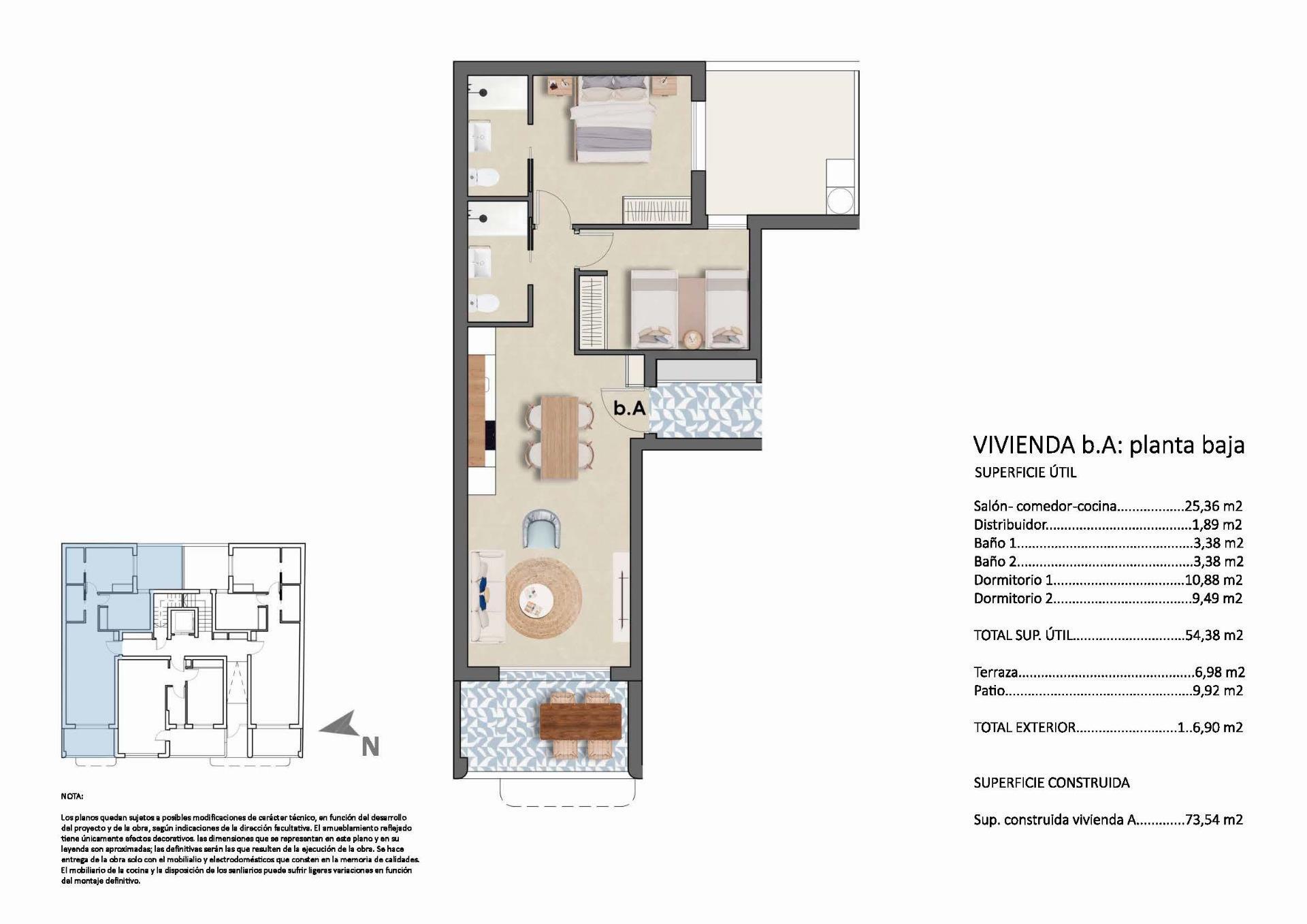 Venta de apartamento en Pilar de La Horadada