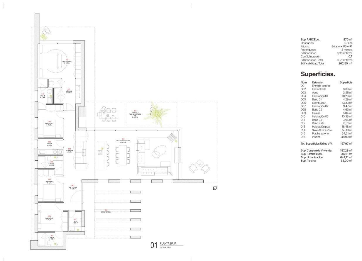 Venta de villa en Rojales