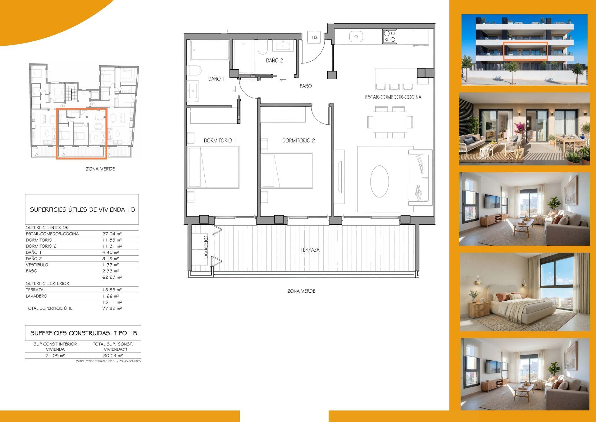 Venta de apartamento en Benijofar
