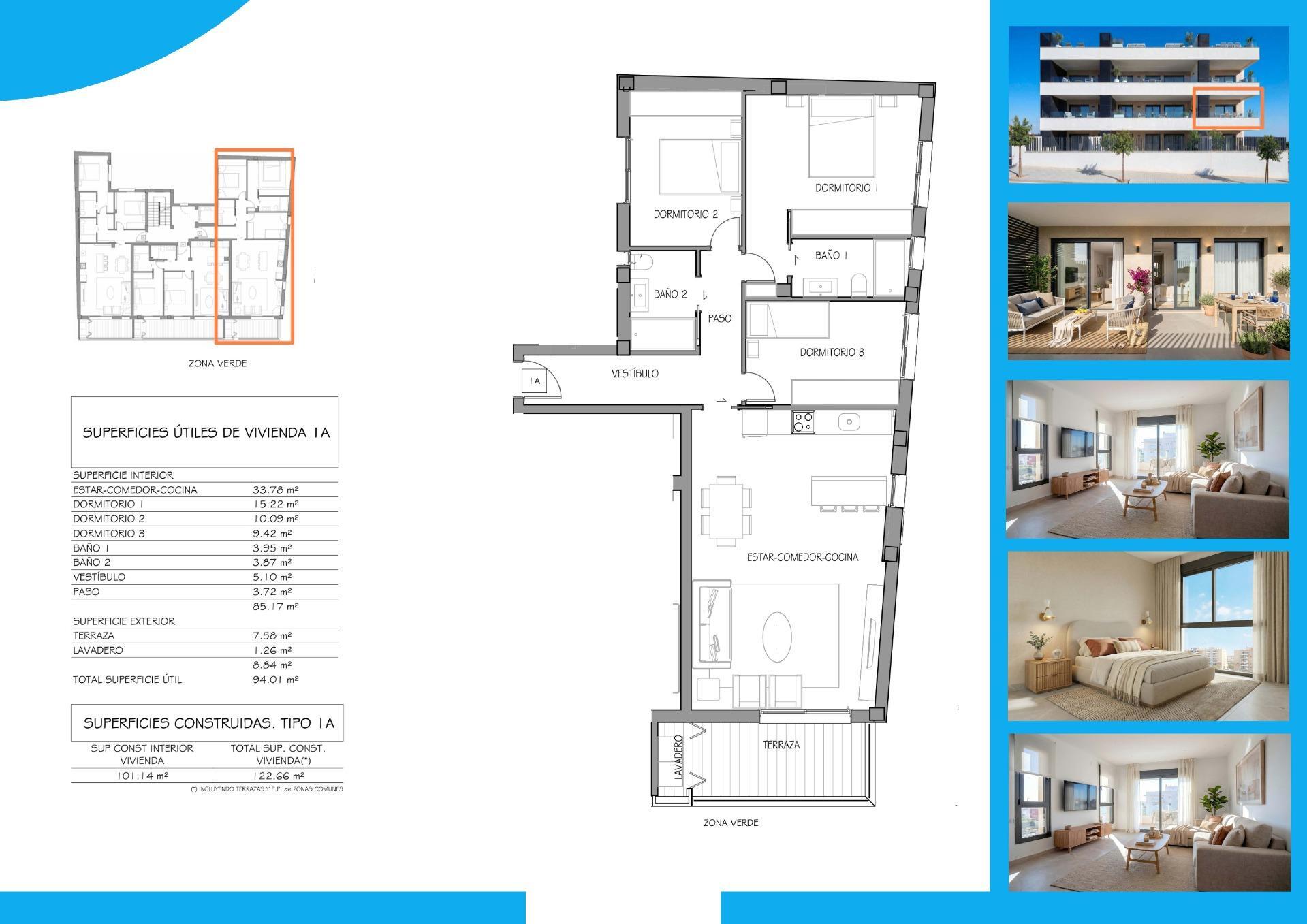 Venta de apartamento en Benijofar