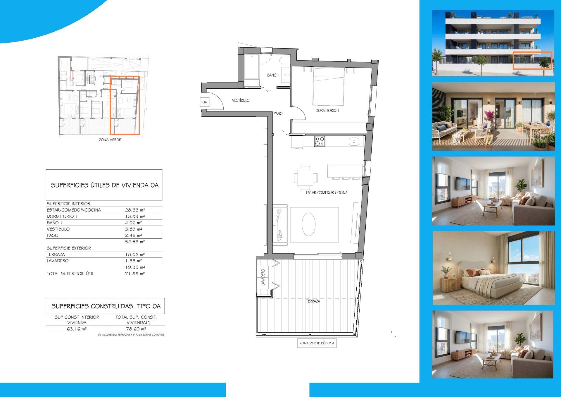 Venta de apartamento en Benijofar