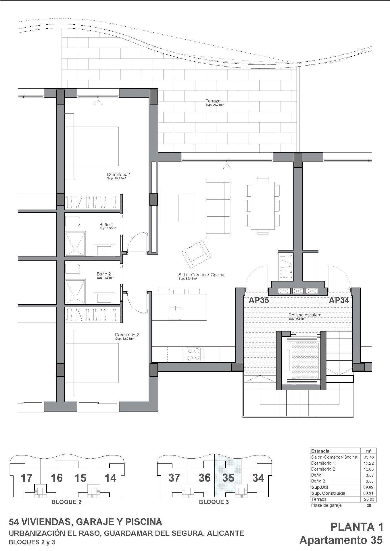 Venta de apartamento en Guardamar del Segura