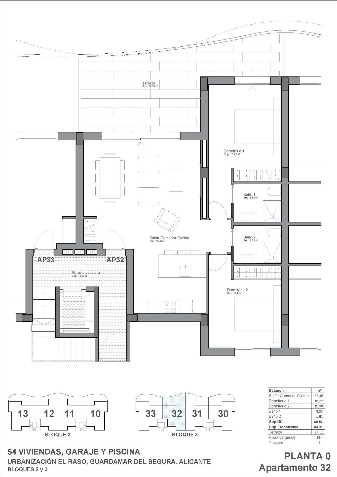 Venta de apartamento en Guardamar del Segura