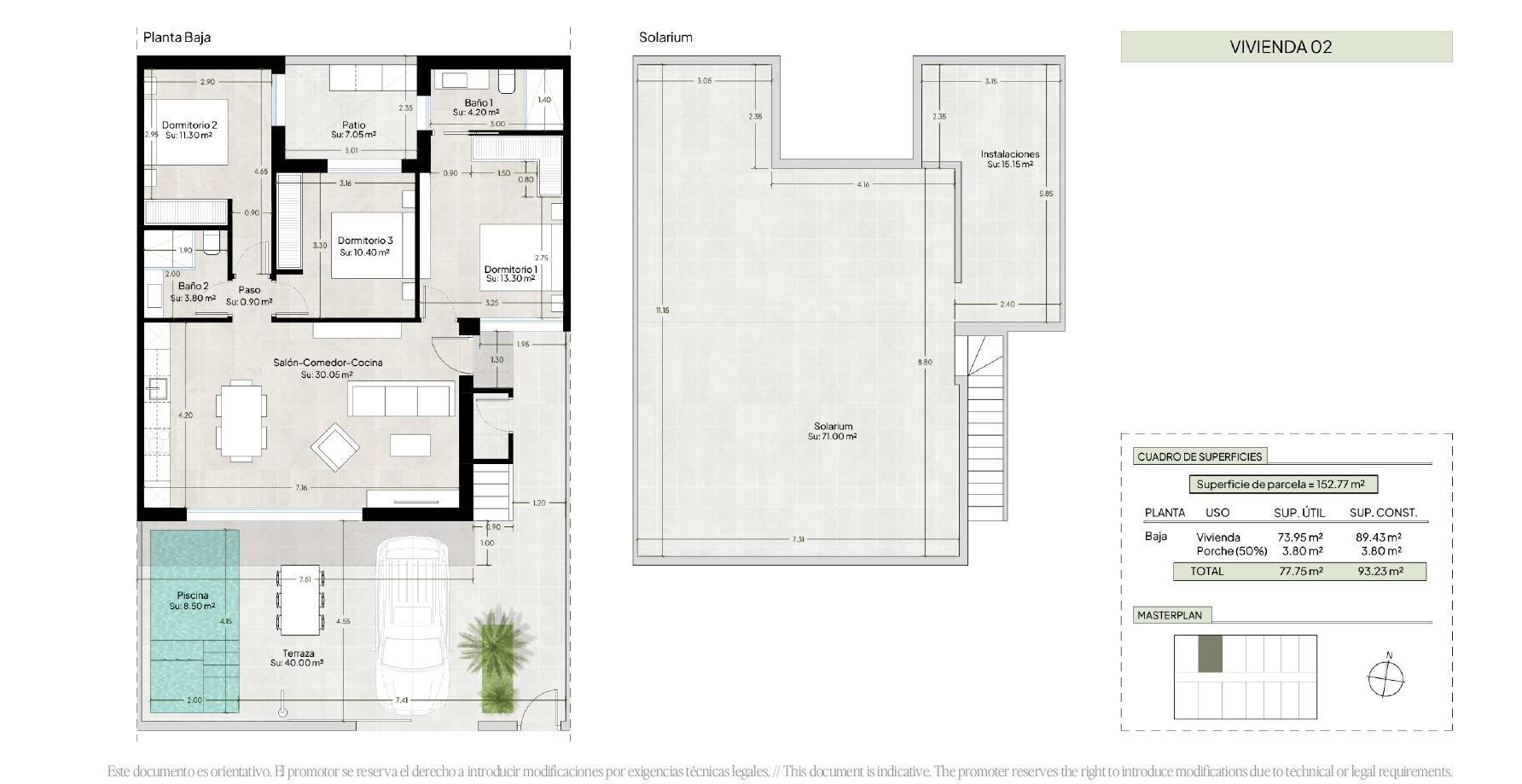 Venta de piso en Alhama De Murcia