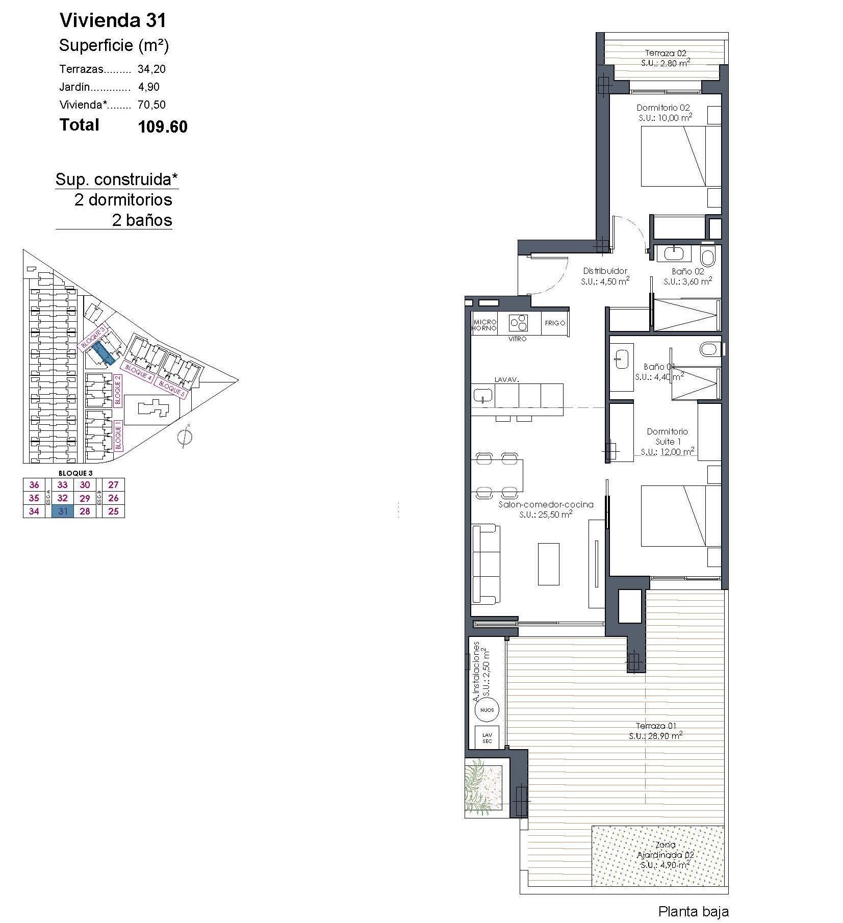 Venta de apartamento en Los Alcazares