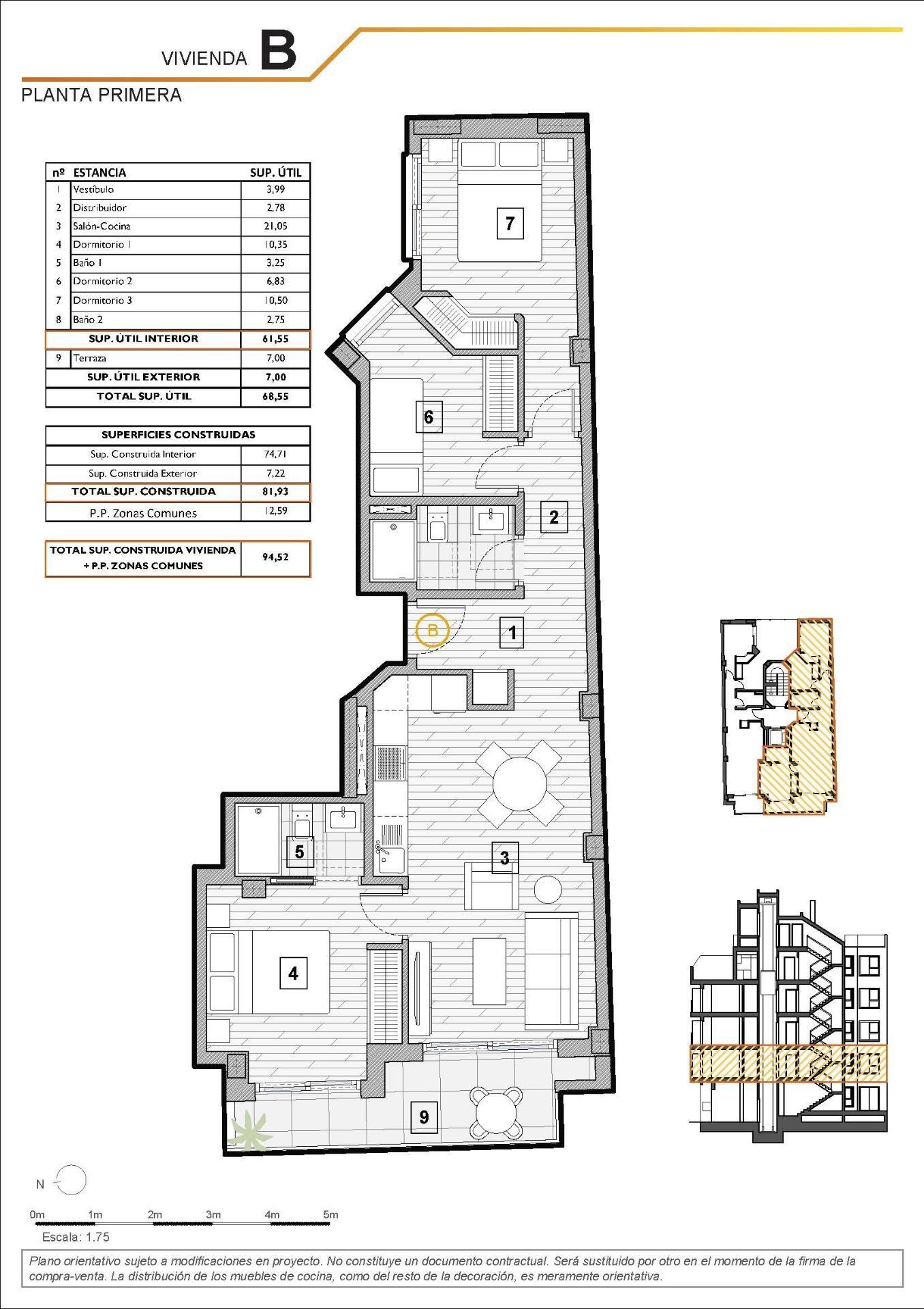 Venta de apartamento en Guardamar del Segura