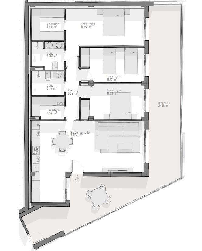 Venta de apartamento en Aguilas