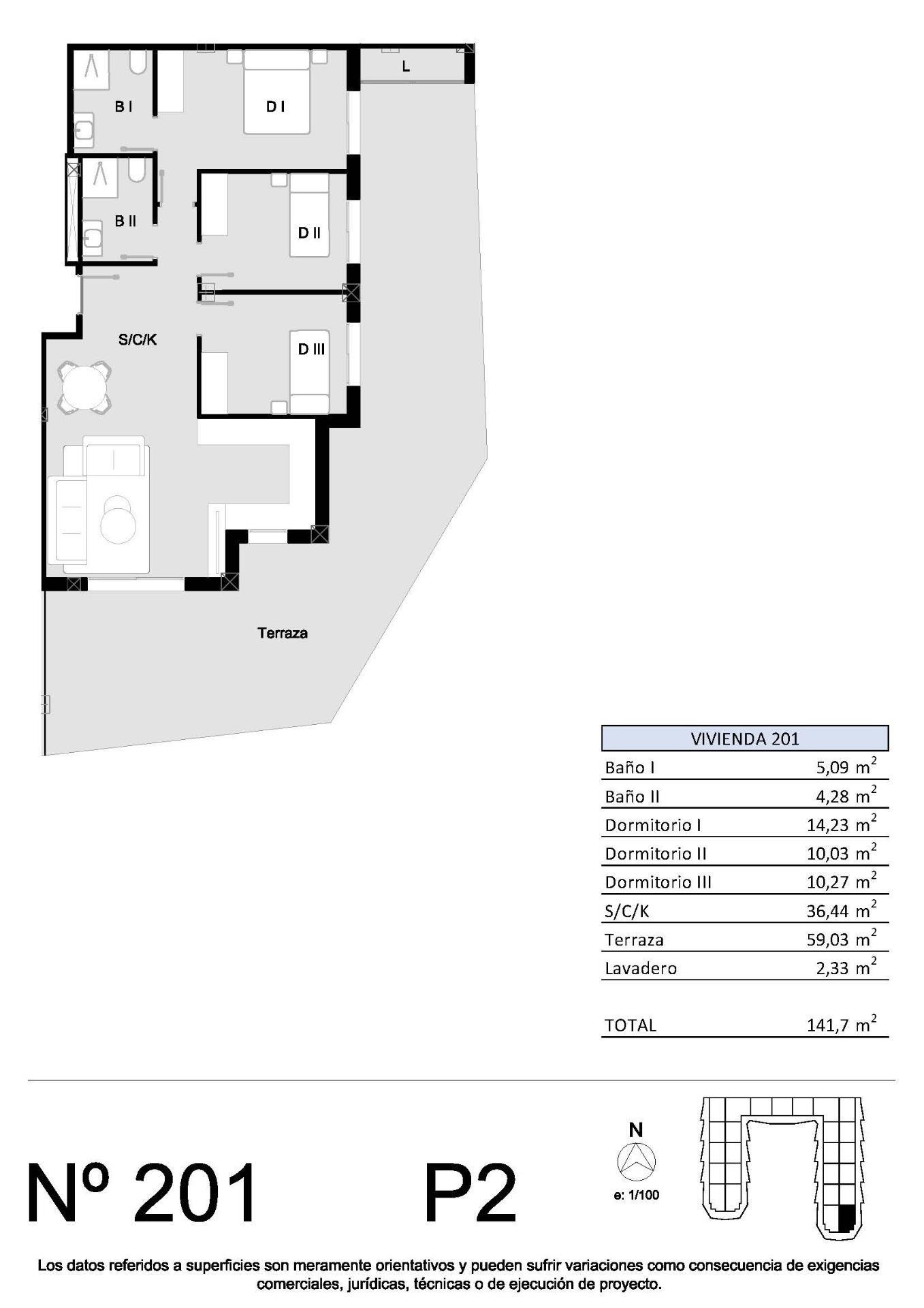 Venta de apartamento en San Miguel de Salinas