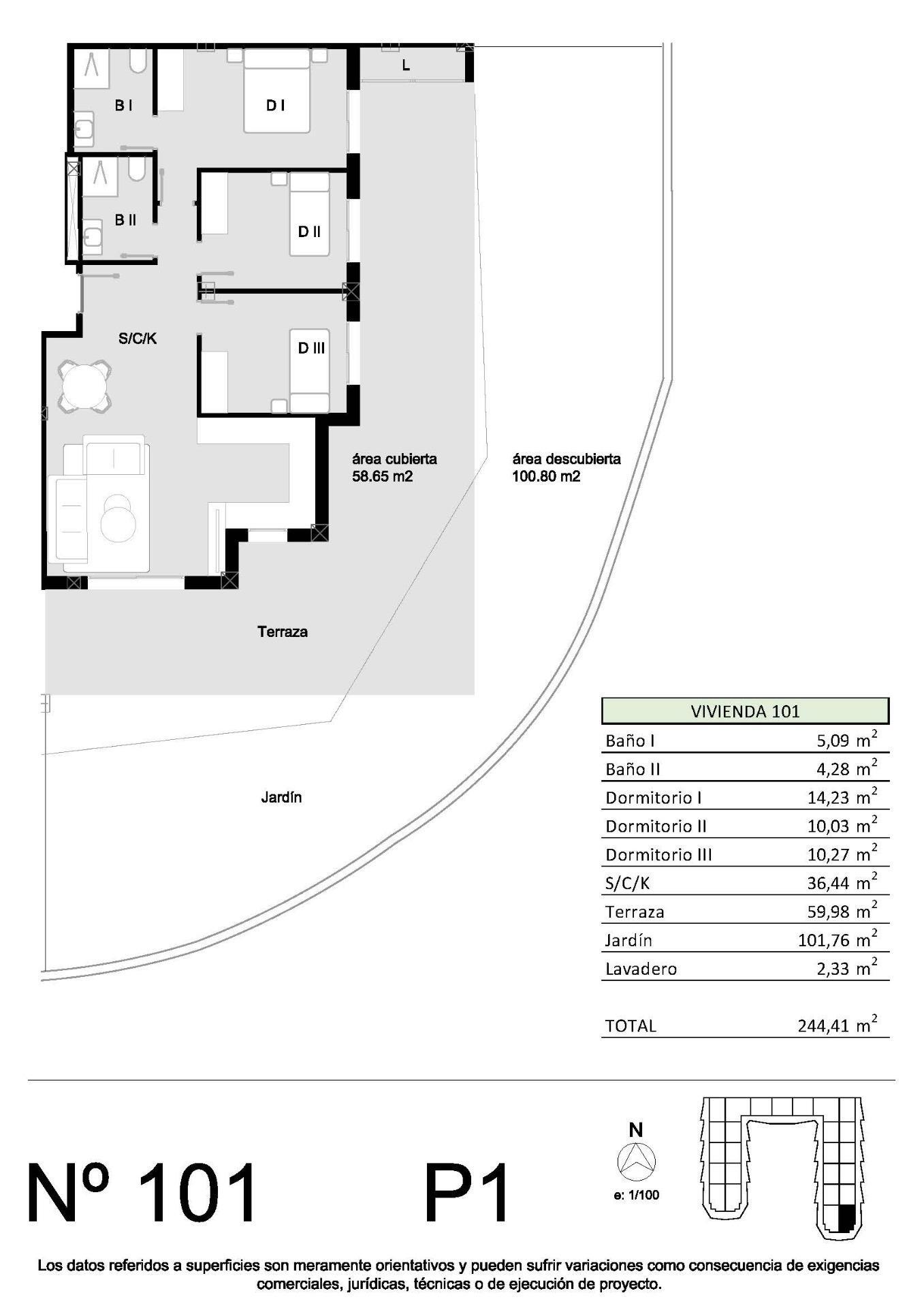 Venta de apartamento en San Miguel de Salinas
