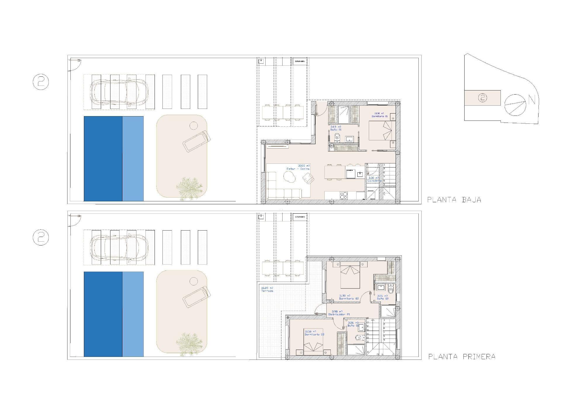 Venta de villa en San Pedro del Pinatar