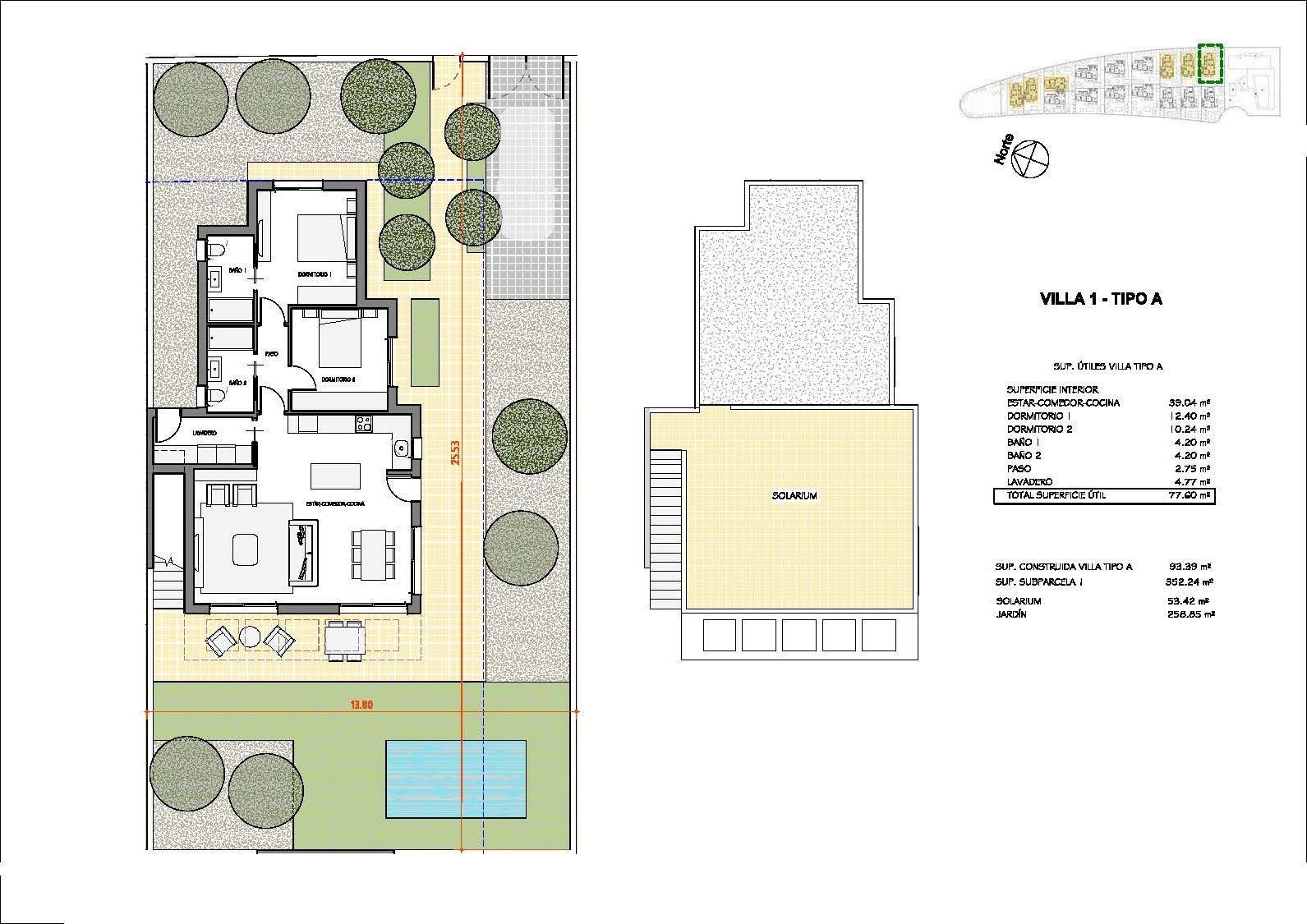 Venta de villa en Fuente Álamo de Murcia