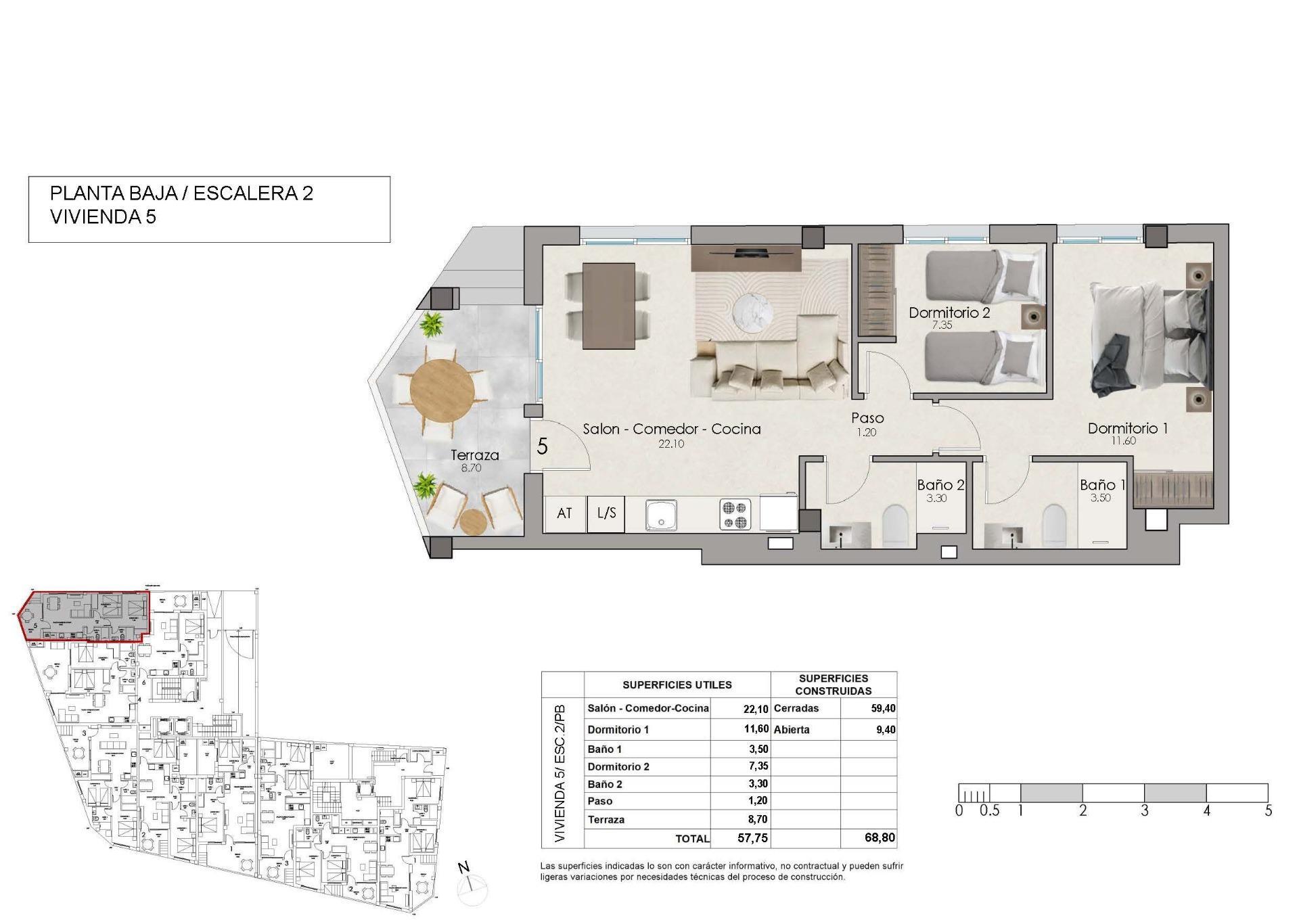 Venta de apartamento en Santa Pola