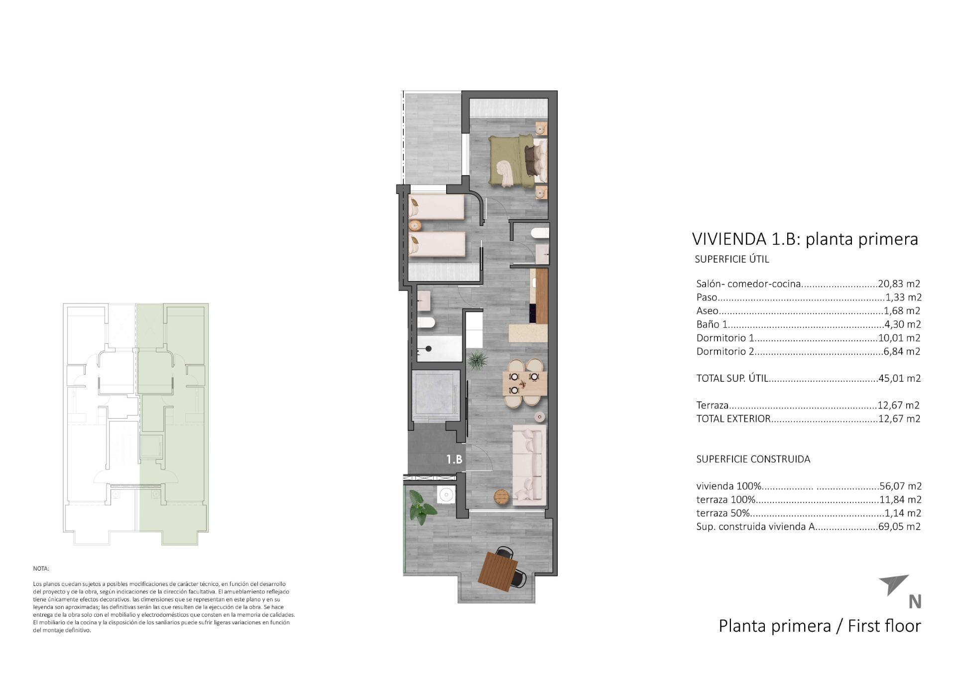 Venta de apartamento en Pilar de La Horadada