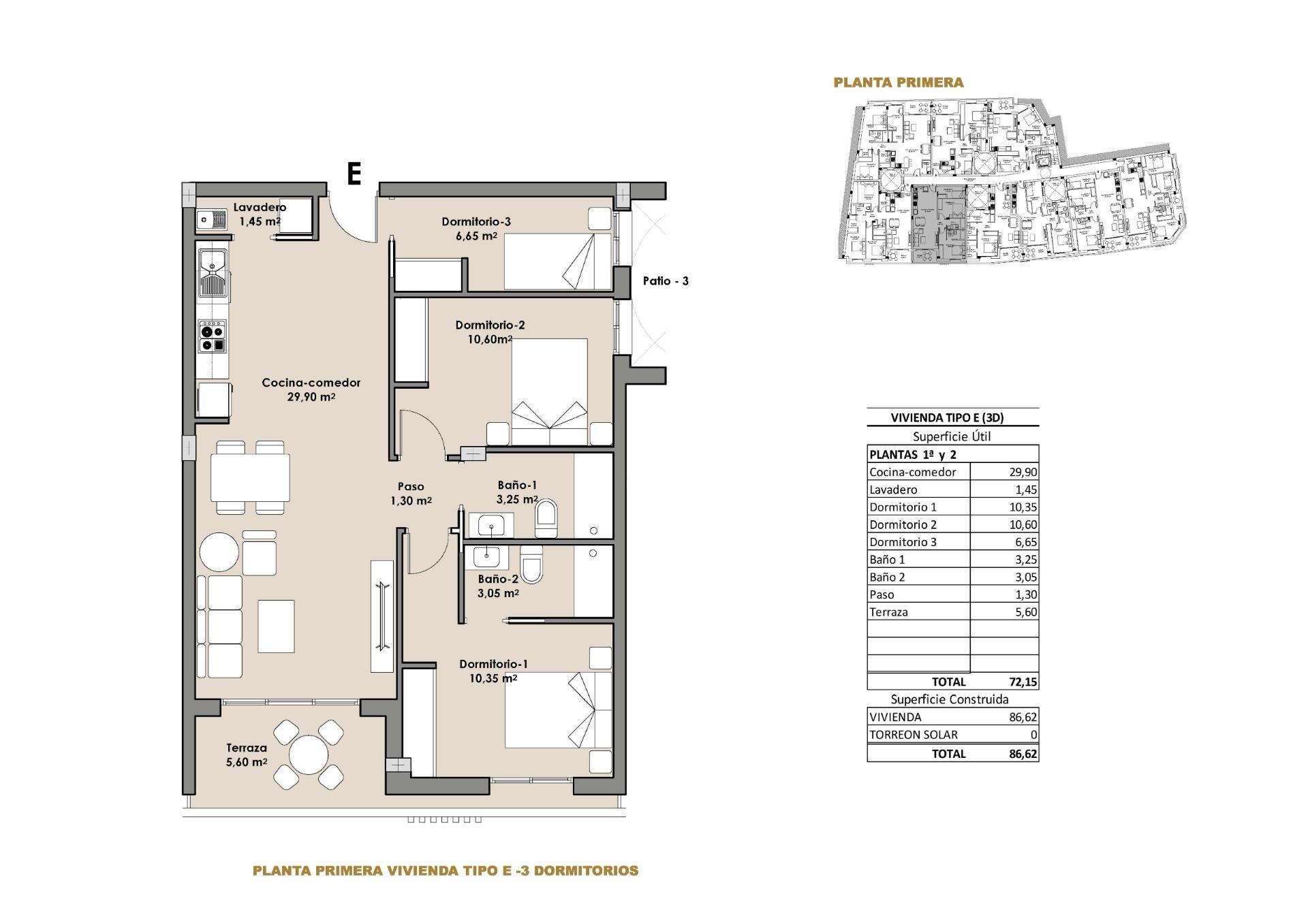 Venta de apartamento en Puerto de Mazarron
