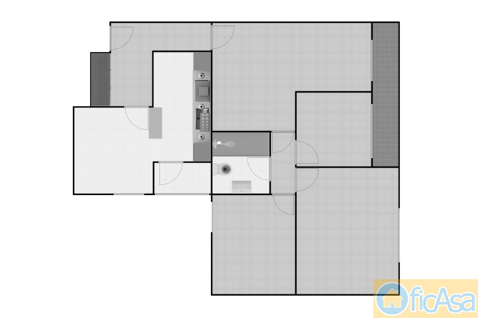 For sale of flat in Castellón