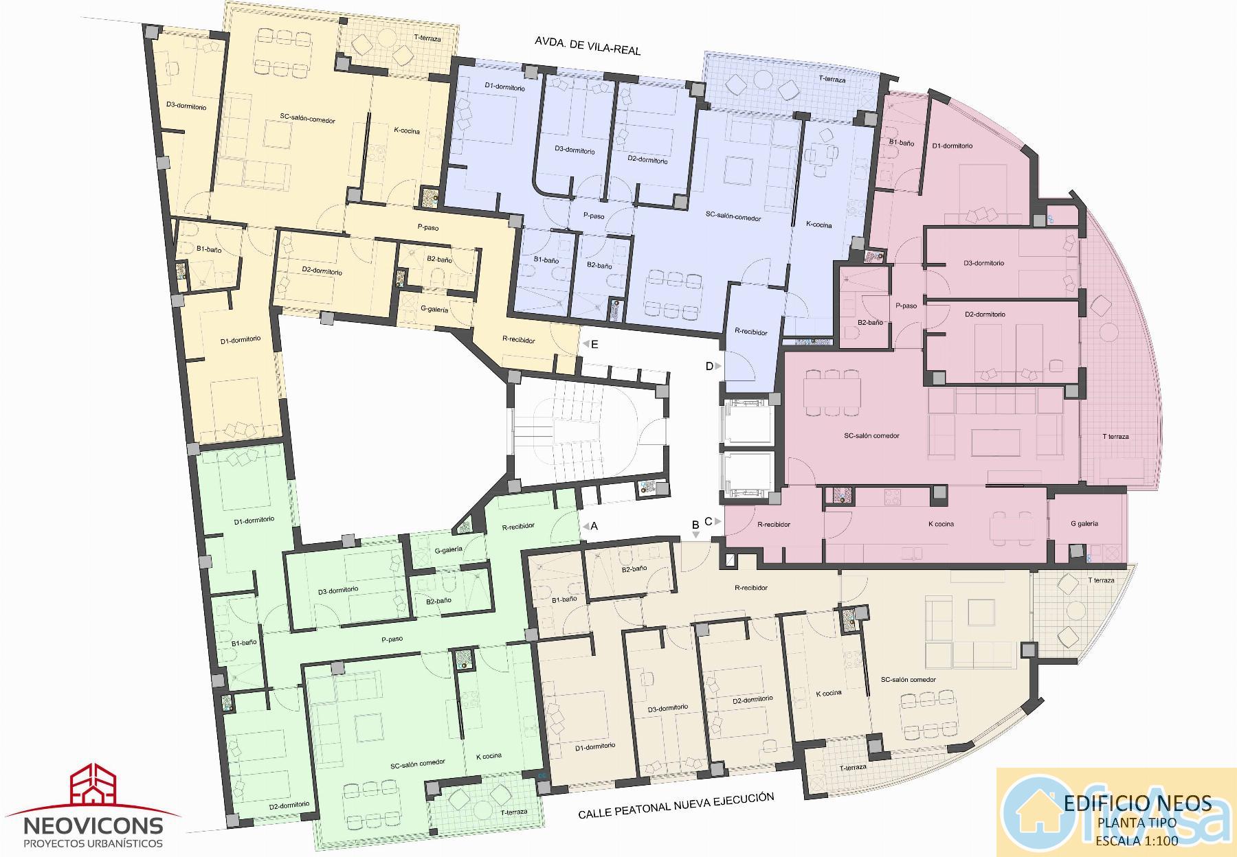 Venta de piso en Castellón