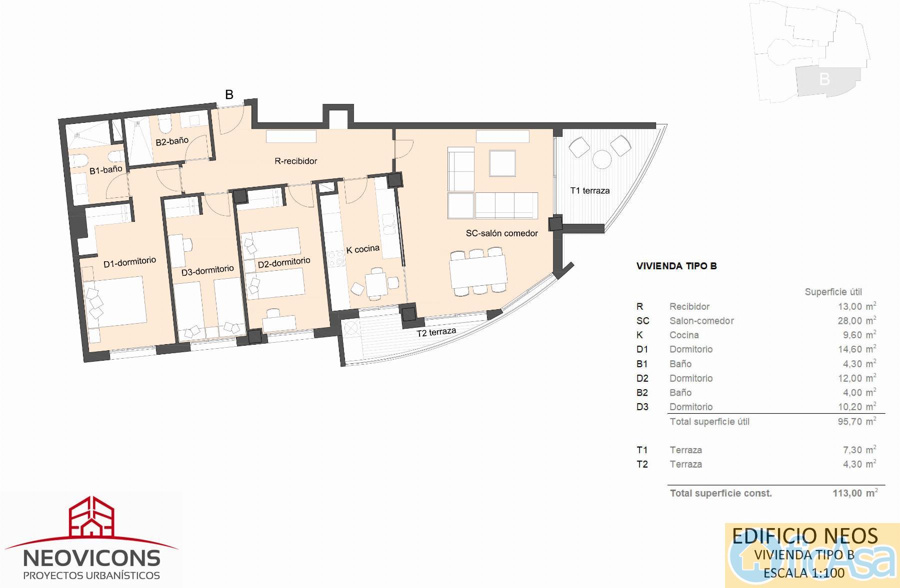 Venta de piso en Castellón