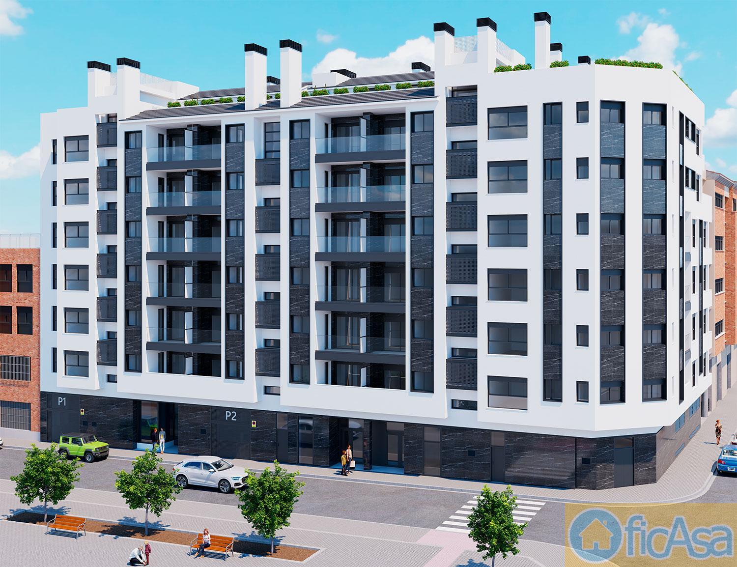 For sale of new build in Castellón