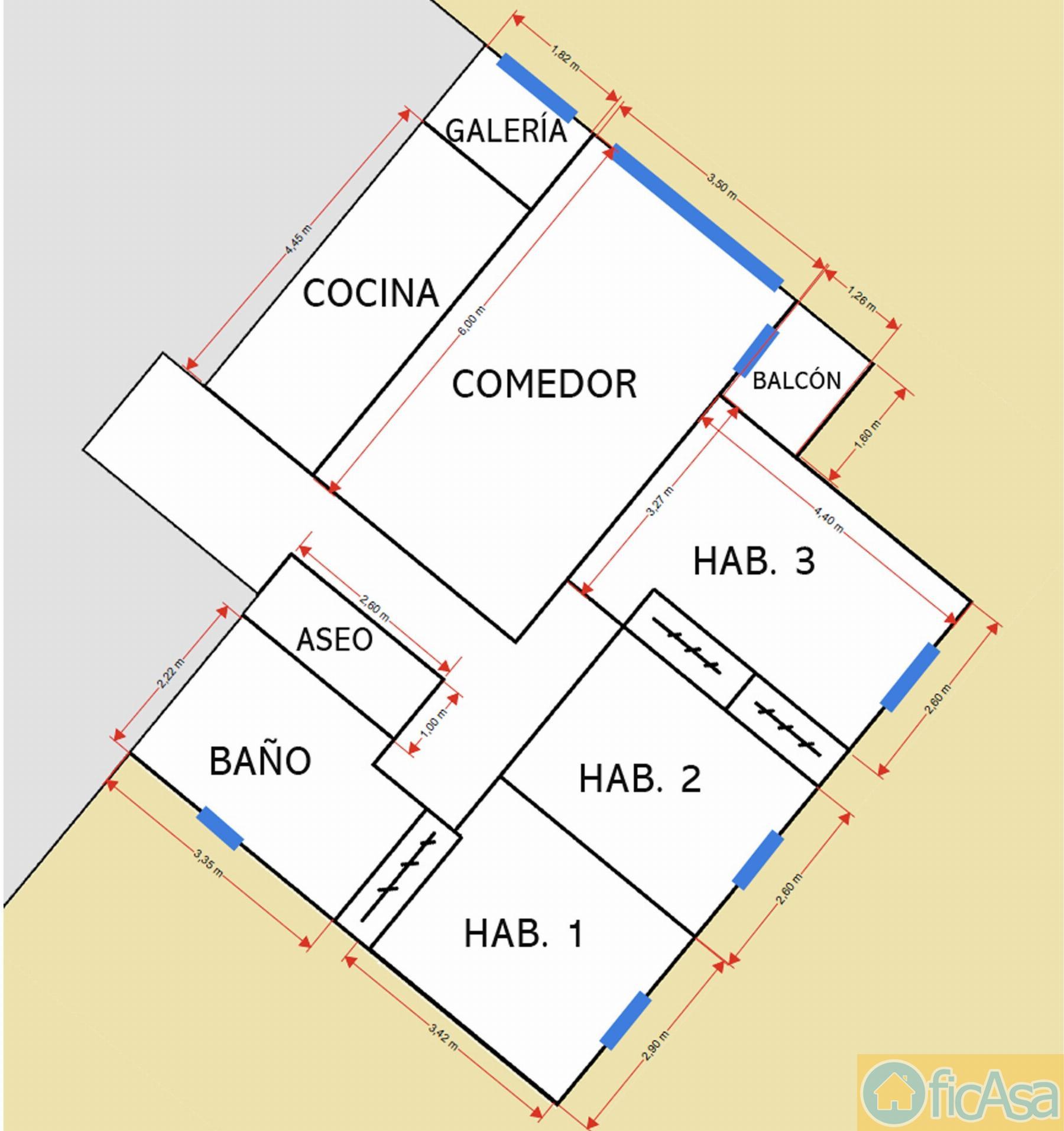 Venta de piso en Castellón
