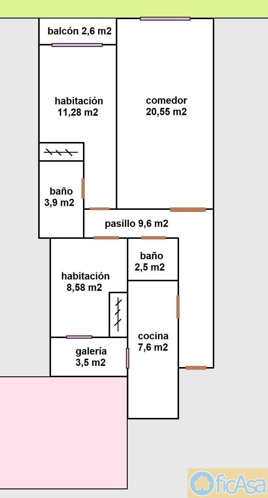 Venta de piso en Almazora
