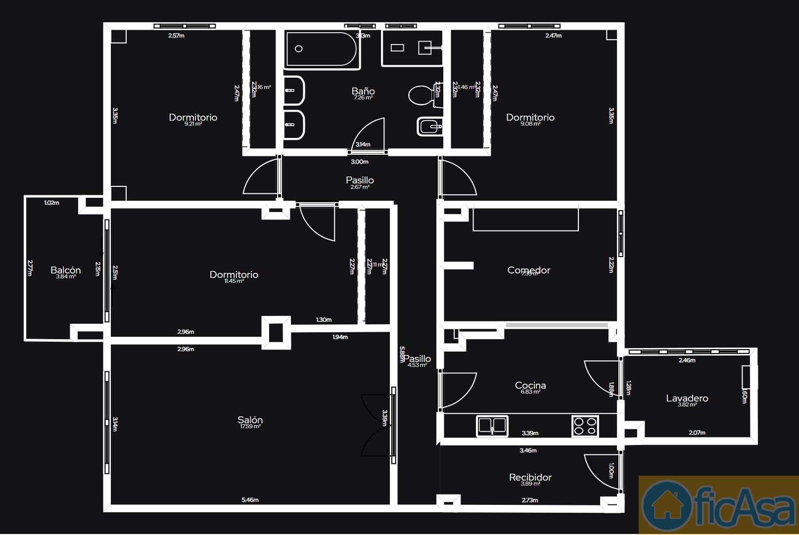 Venta de piso en Castellón