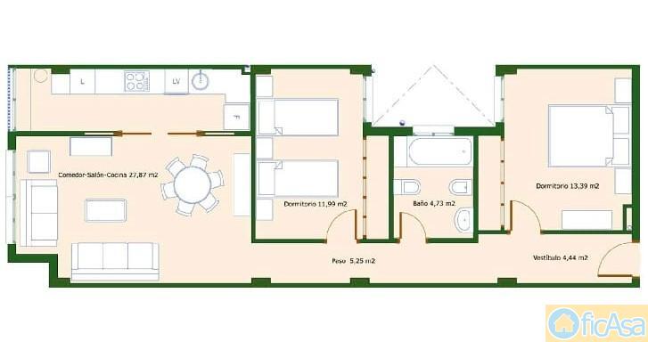 Venta de piso en Castellón