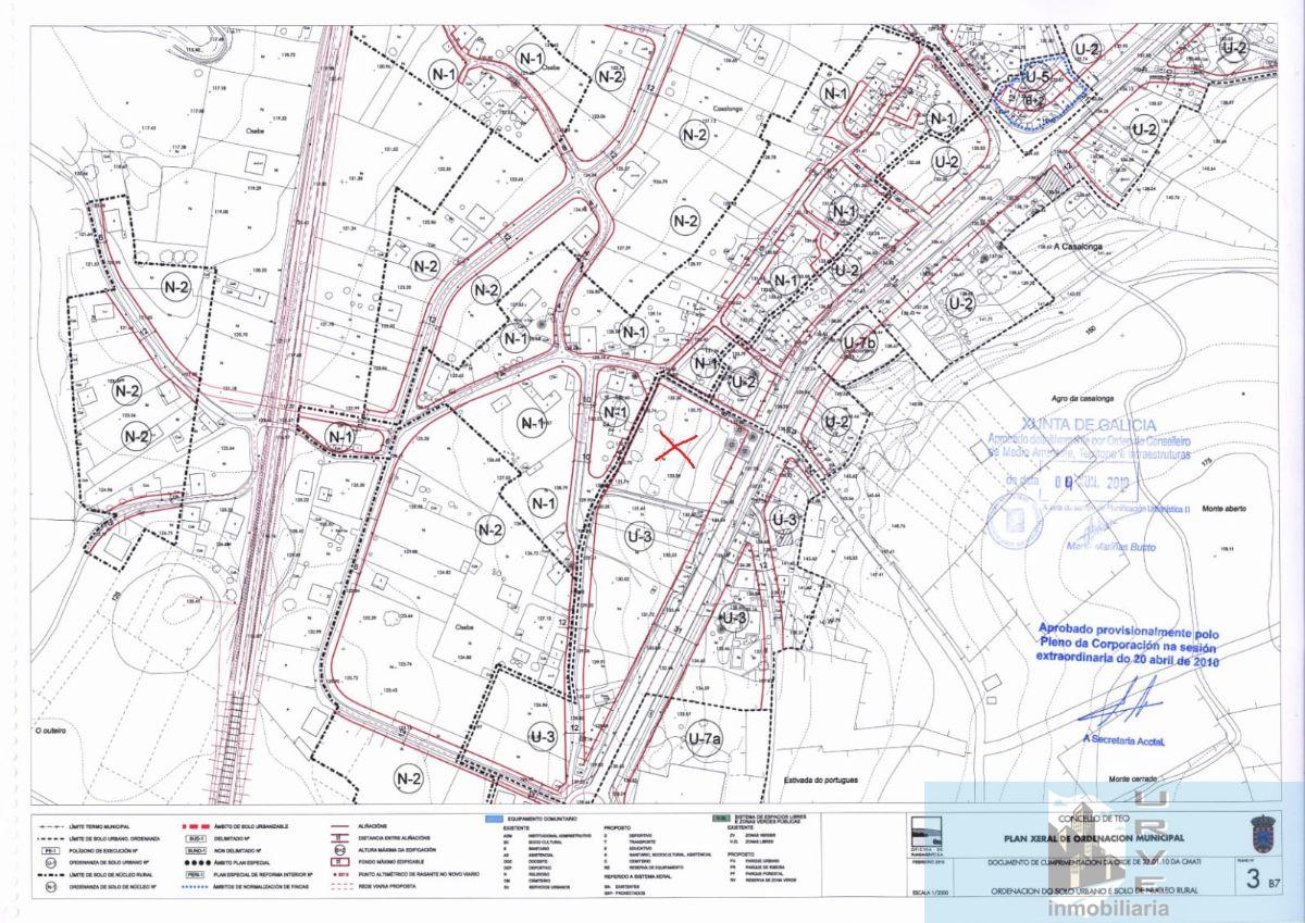 For sale of land in Teo