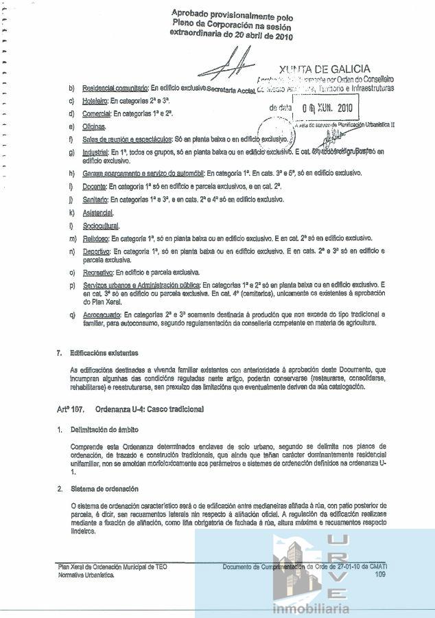 For sale of land in Teo
