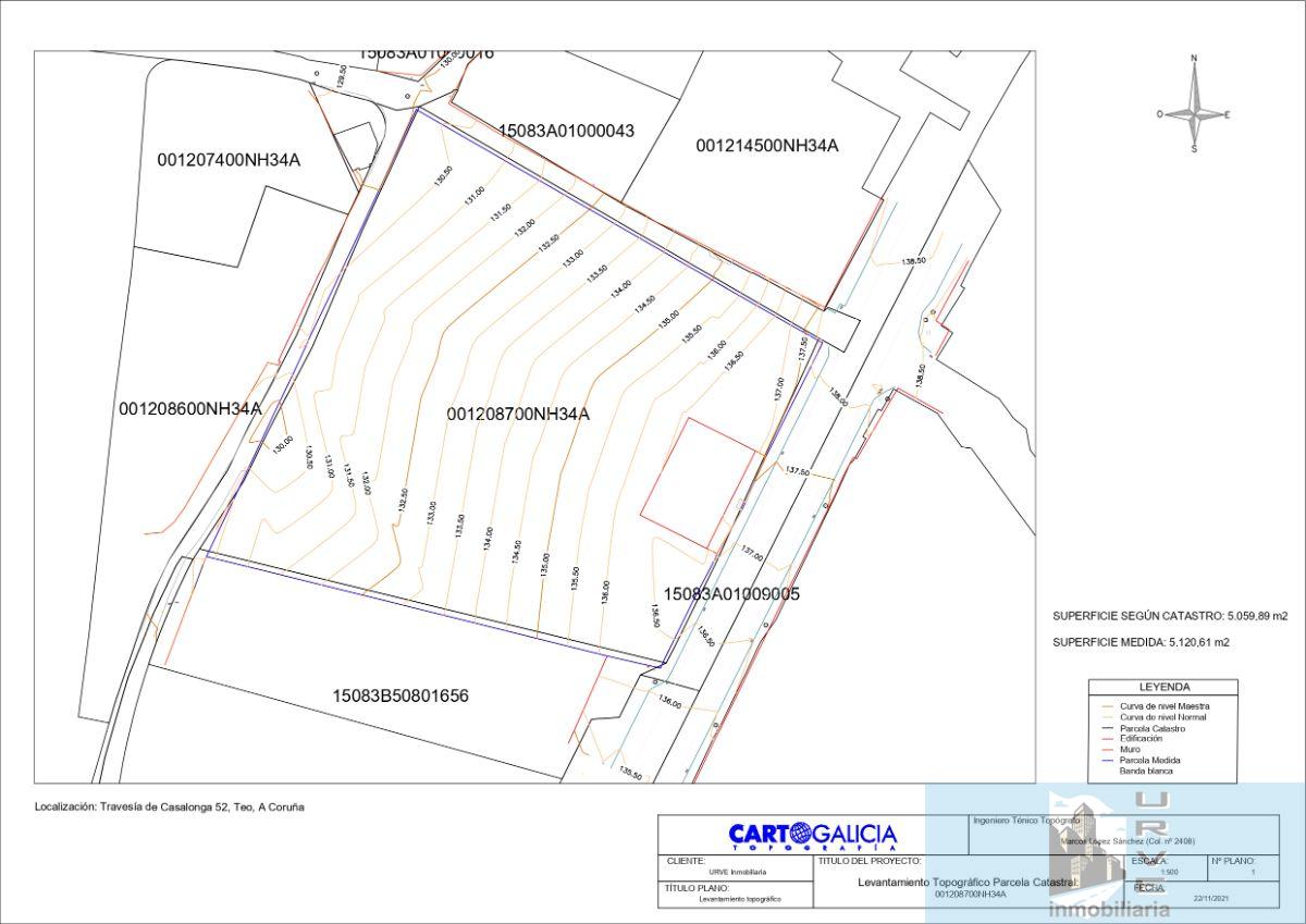 For sale of land in Teo